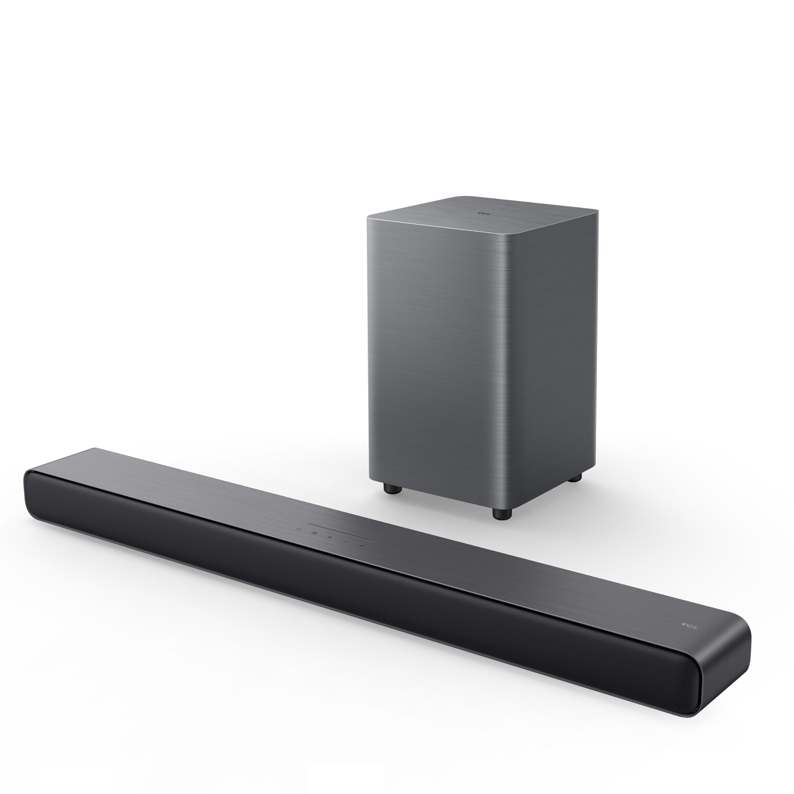 TCL S55H 2.1 Sound Bar with Wireless Subwoofer for Smart TV | Dol by TCL - Angle View 1