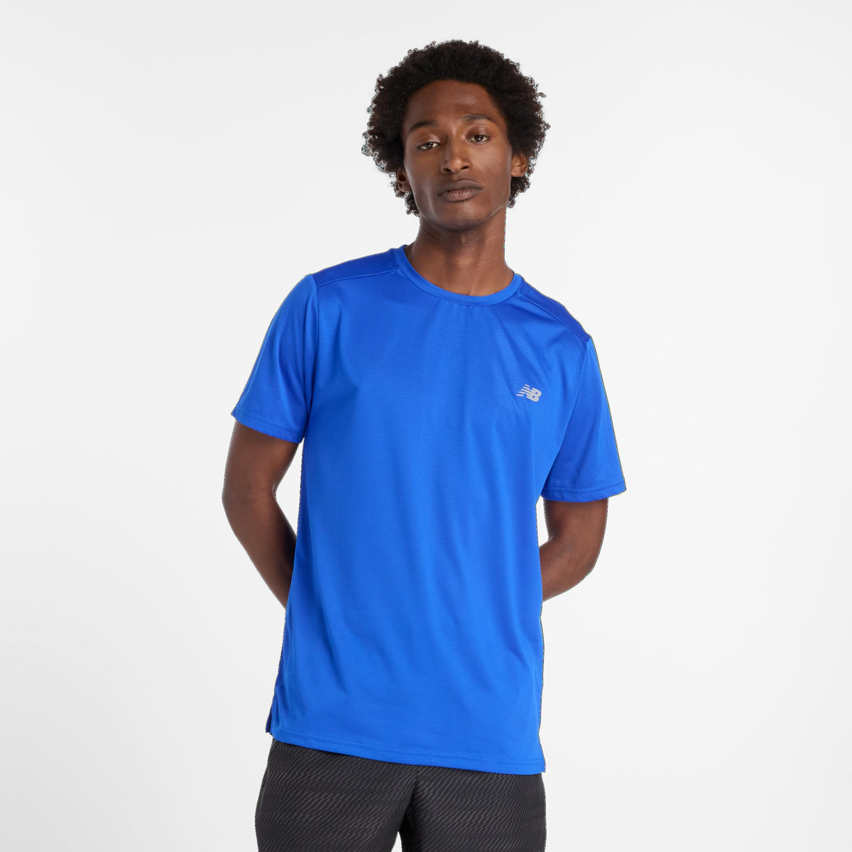 New Balance Men s Sport Essentials Heathertech T Shirt - New Balance Official Imagery - 8