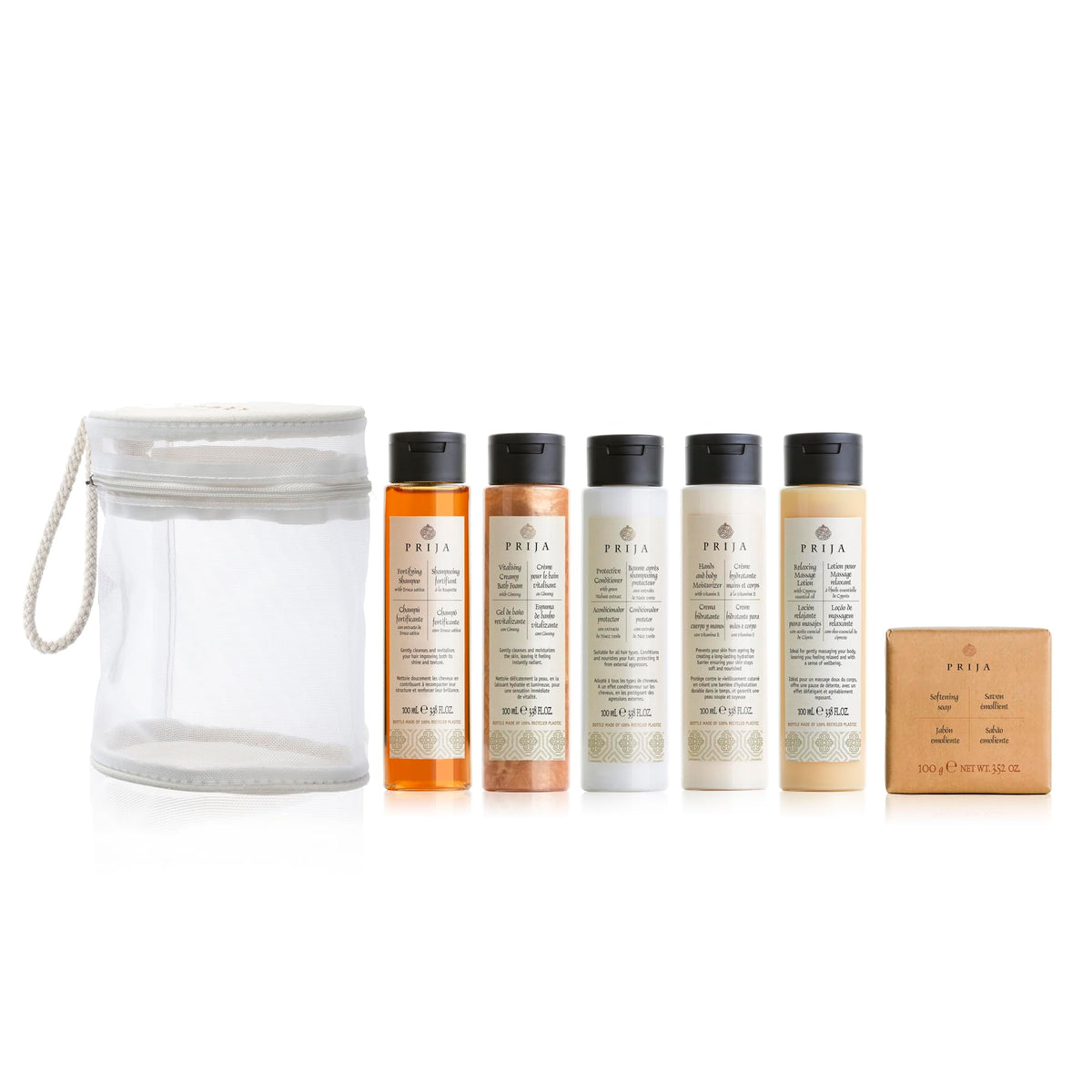 Prija Luxurious Carry On Kit for Hair and Body 6 Travel - Prija Official Imagery - 5