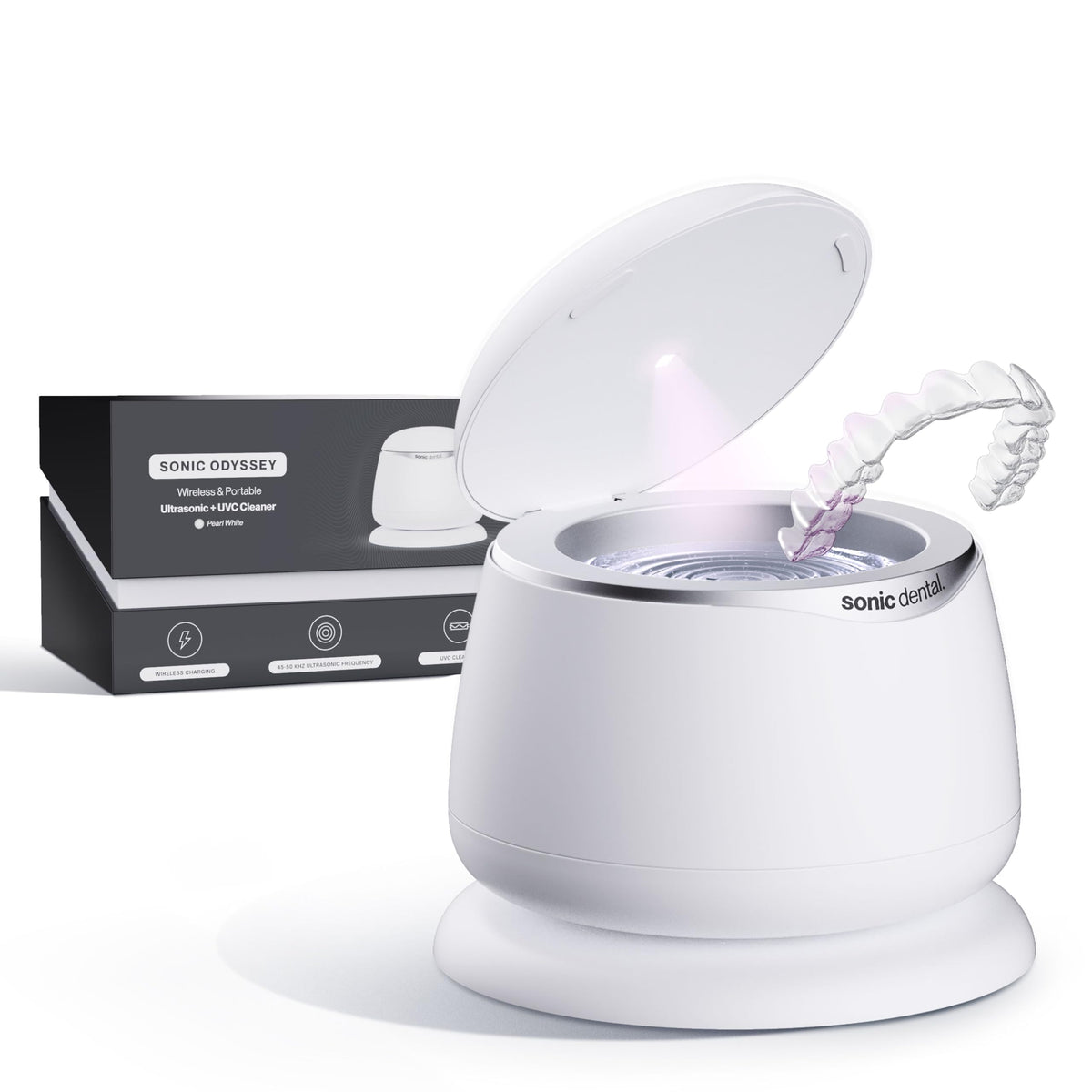 Sonic Odyssey Portable Wireless Ultrasonic Cleaner for - Sonic Dental Official Imagery - 3
