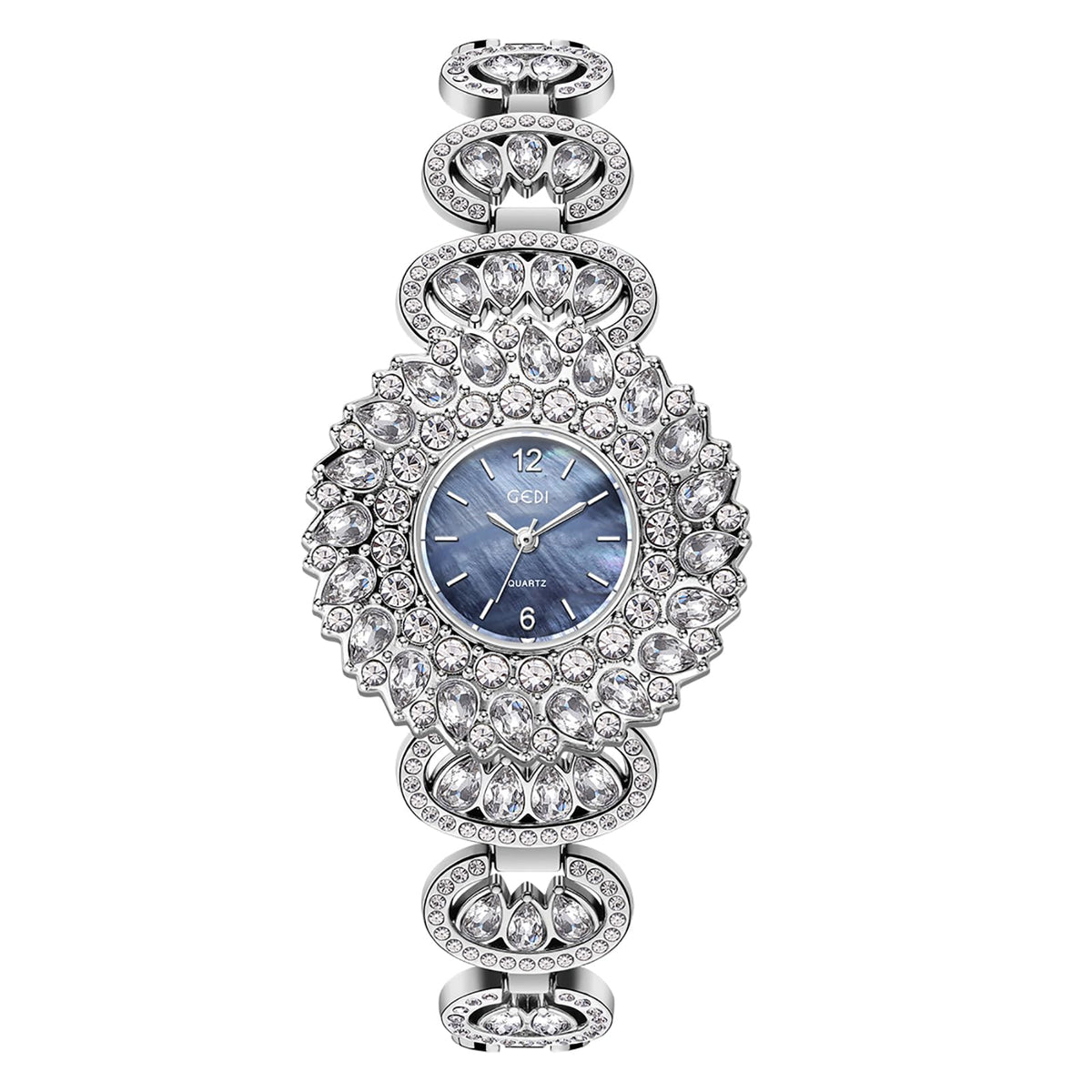 Gosasa Dainty Women s Crystal Bracelet Watch Elegnat Dress - Gosasa Official Imagery - 8