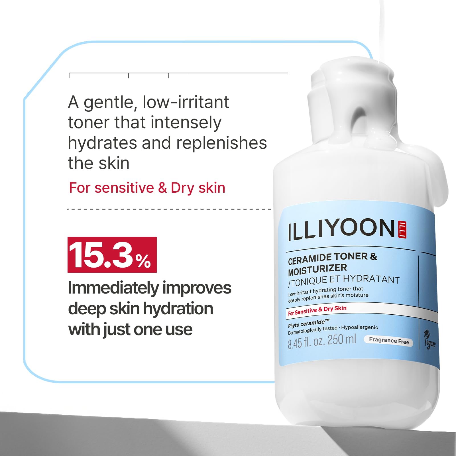 Illiyoon Ceramide ATO Moisturizing Milky Toner - Lightweight Milky Essence & 2 - Illiyoon Official Product View 3