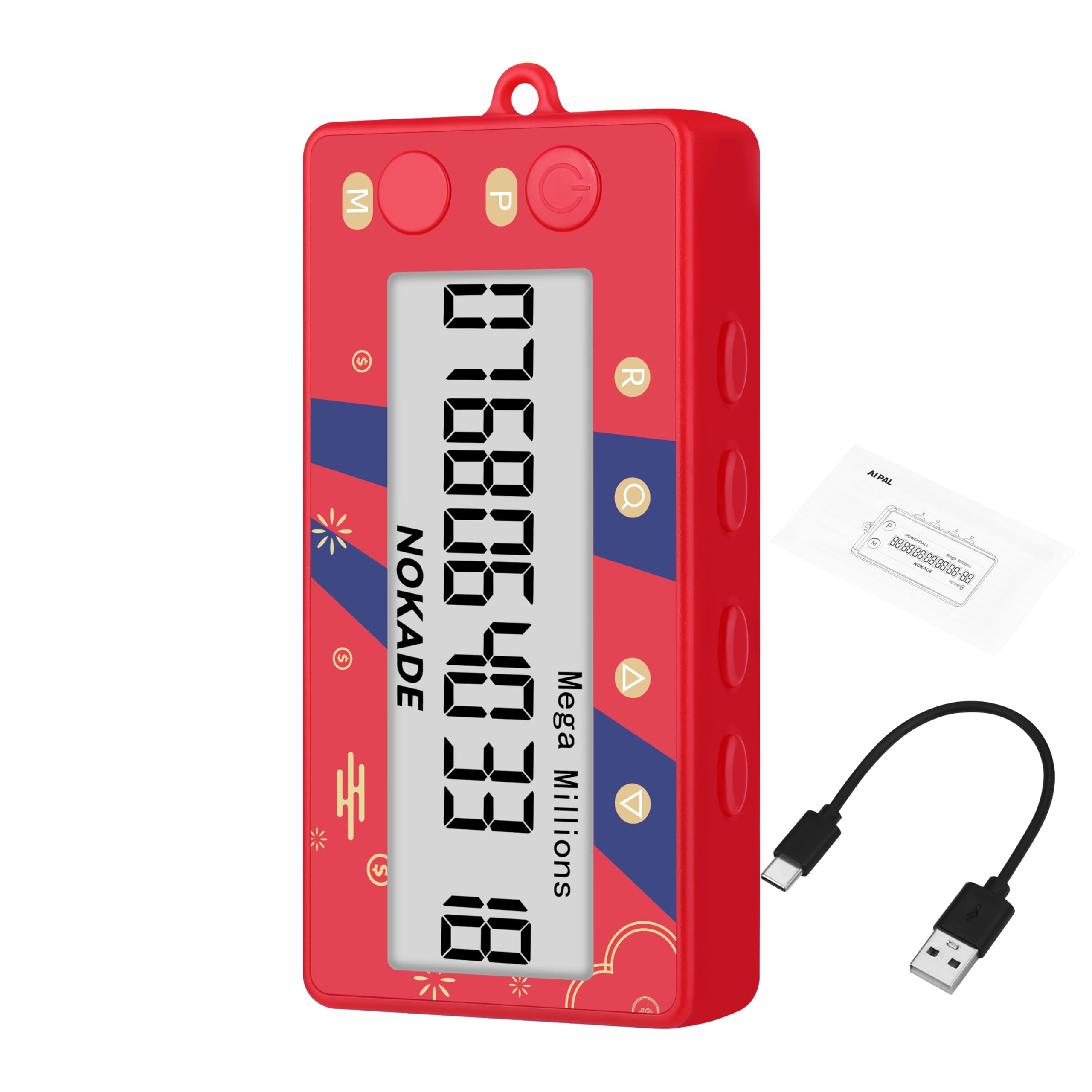 AI Lottery Number Picker, Lottery Machine, AI Lottery Number - Product Imagery