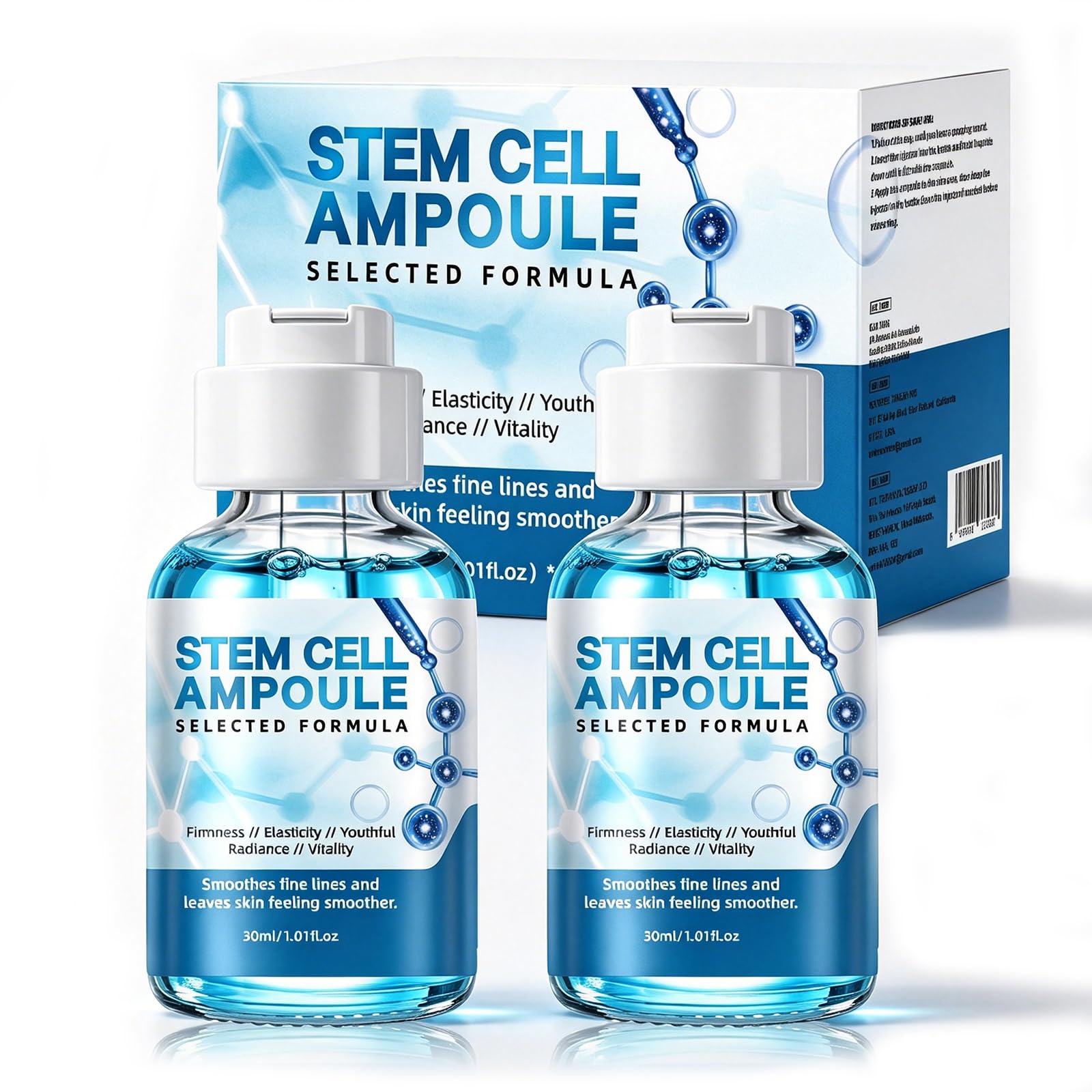 Botanical Stem Cell Ampoule for Face Microneedling Serum 2 - Racgrul Official Product Imagery - 2