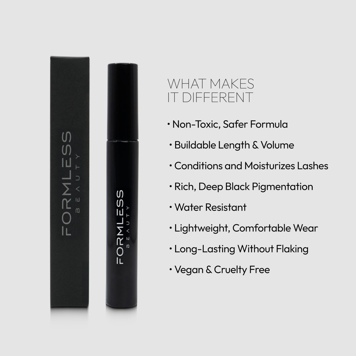 Formless Beauty by Jenny McCarthy Elevate Mascara Black - Formless Beauty Official Imagery - 5