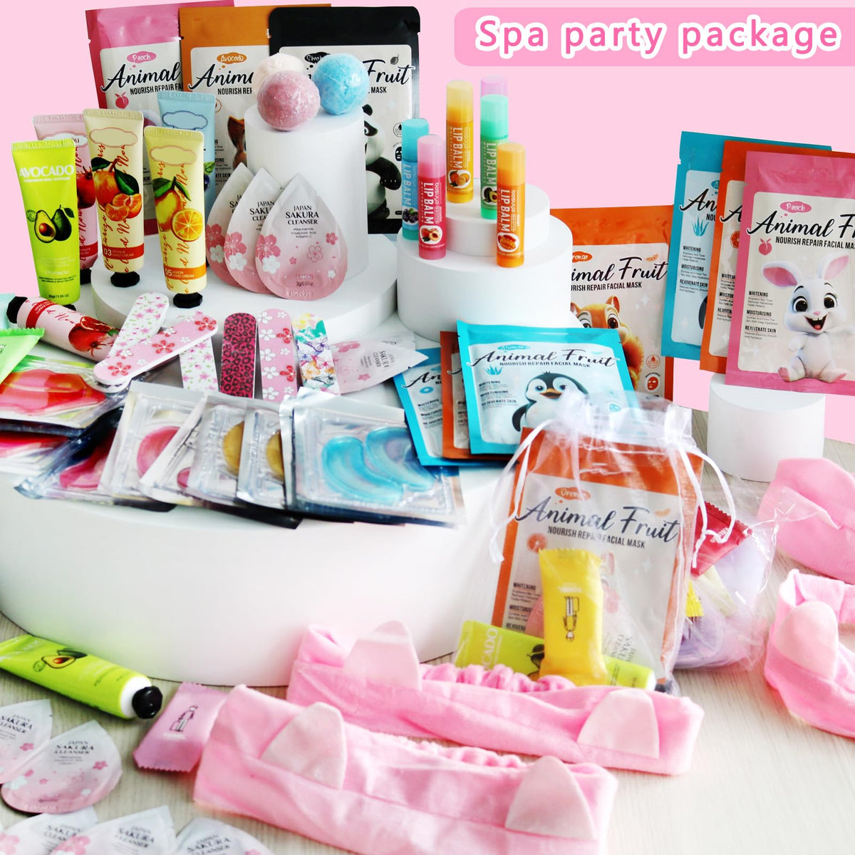 144 PCS Spa Party Supplies for Women Spa Day Favors - SSGP Official Imagery - 8