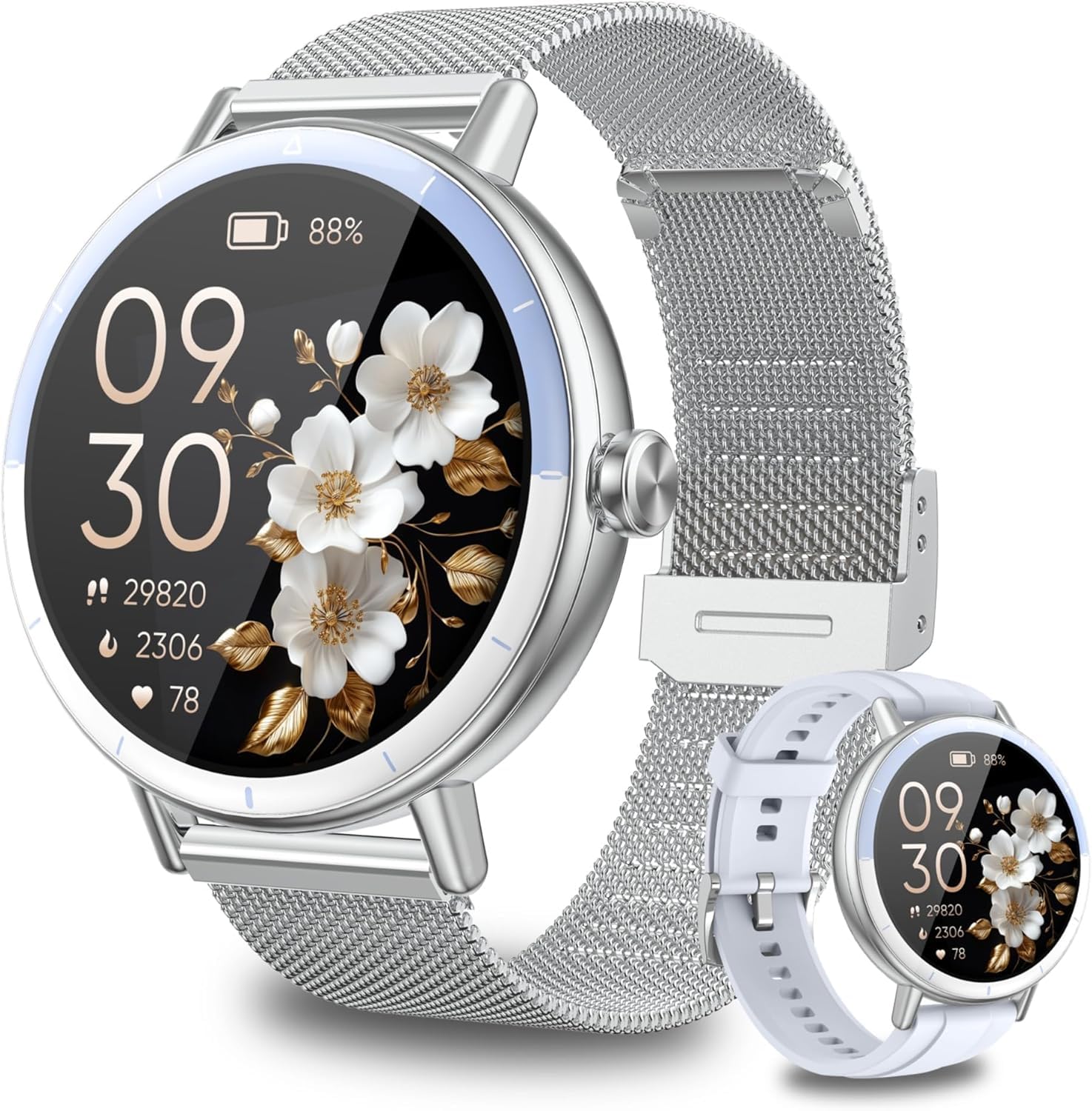 KEEPONFIT Smart Watches for Women Android/iphone, Fitness Tracker with - View 8