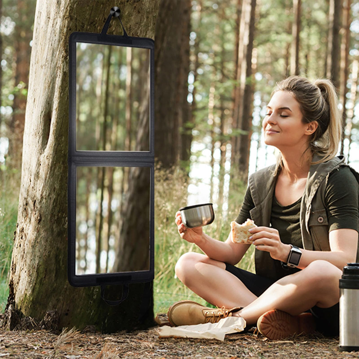 LPHUMEX Foldable Full Length Dance Mirror 33 Portable - LPHUMEX Official Imagery - 1