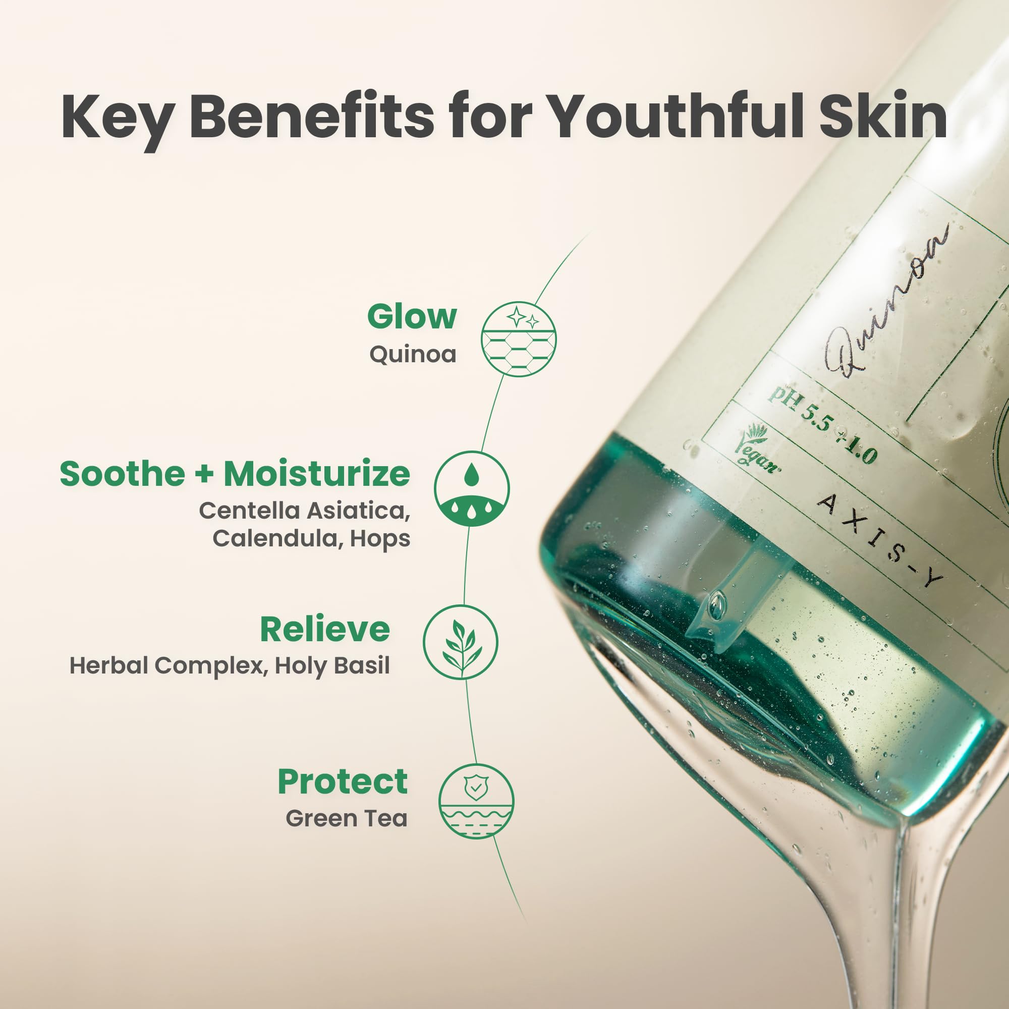 AXIS-Y Quinoa One Step Balanced Gel Cleanser - AXIS-Y