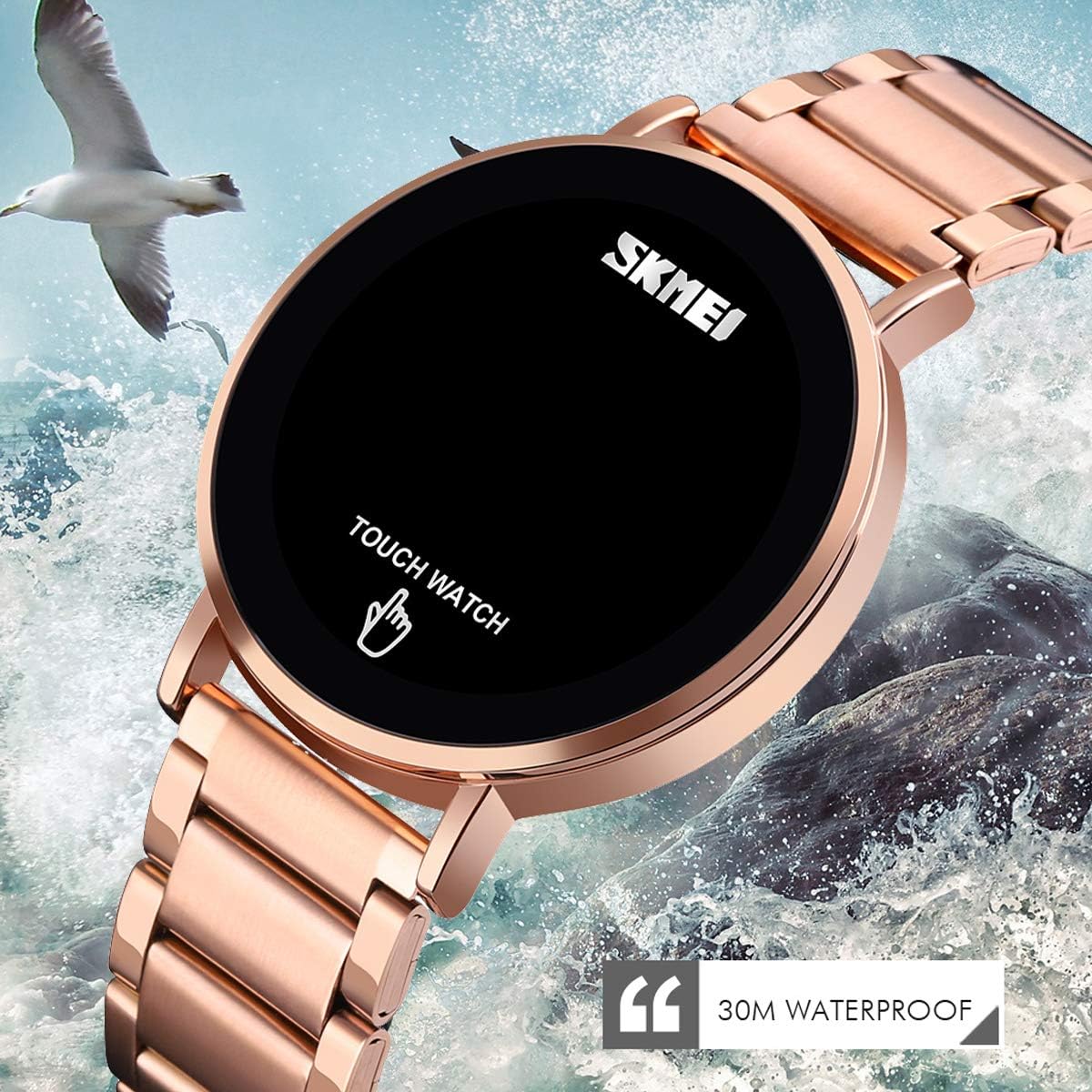 Gosasa Touch Screen Digital LED Watch for Men and Women - Gosasa Official Imagery - 5