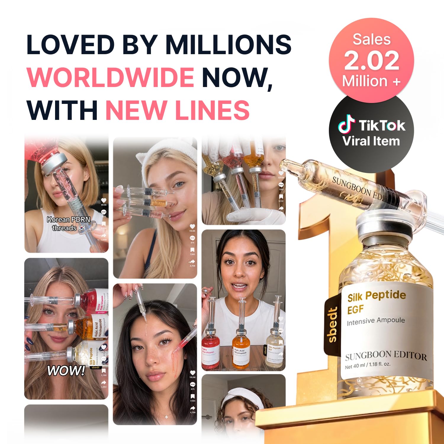 SUNGBOON EDITOR Hometox Trio Ampoule Kit, Copper Peptide, PDRN - SUNGBOON EDITOR