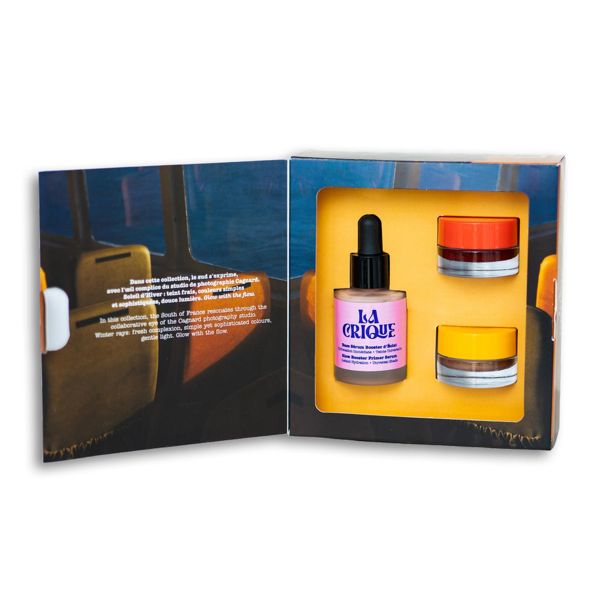 La Crique Soleil d Hiver Makeup Set 3 Piece Vegan Beauty Kit - LA CRIQUE Official Imagery - 2