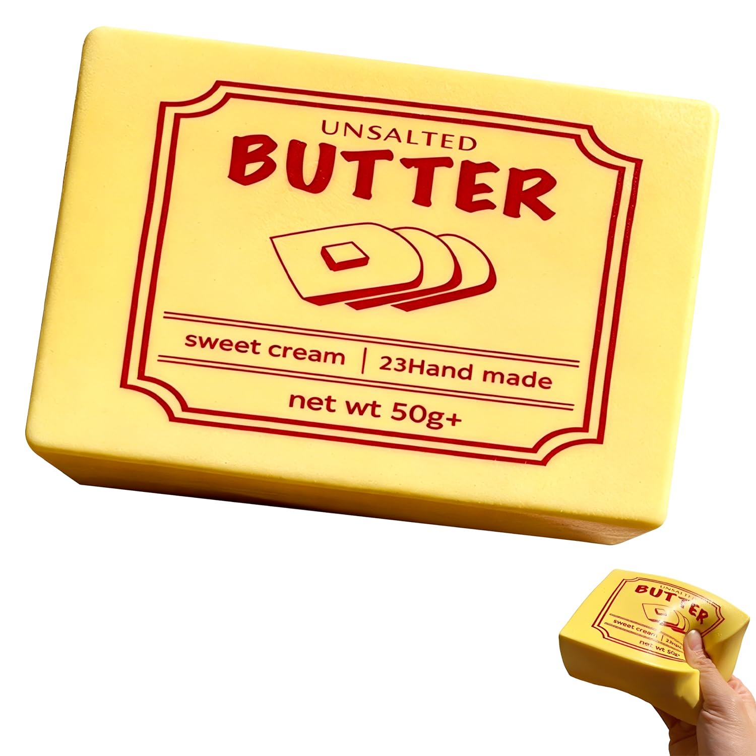 Butter Squishy Bread Viral Slow Rising Squishy, 2026 New Cute - Product Imagery