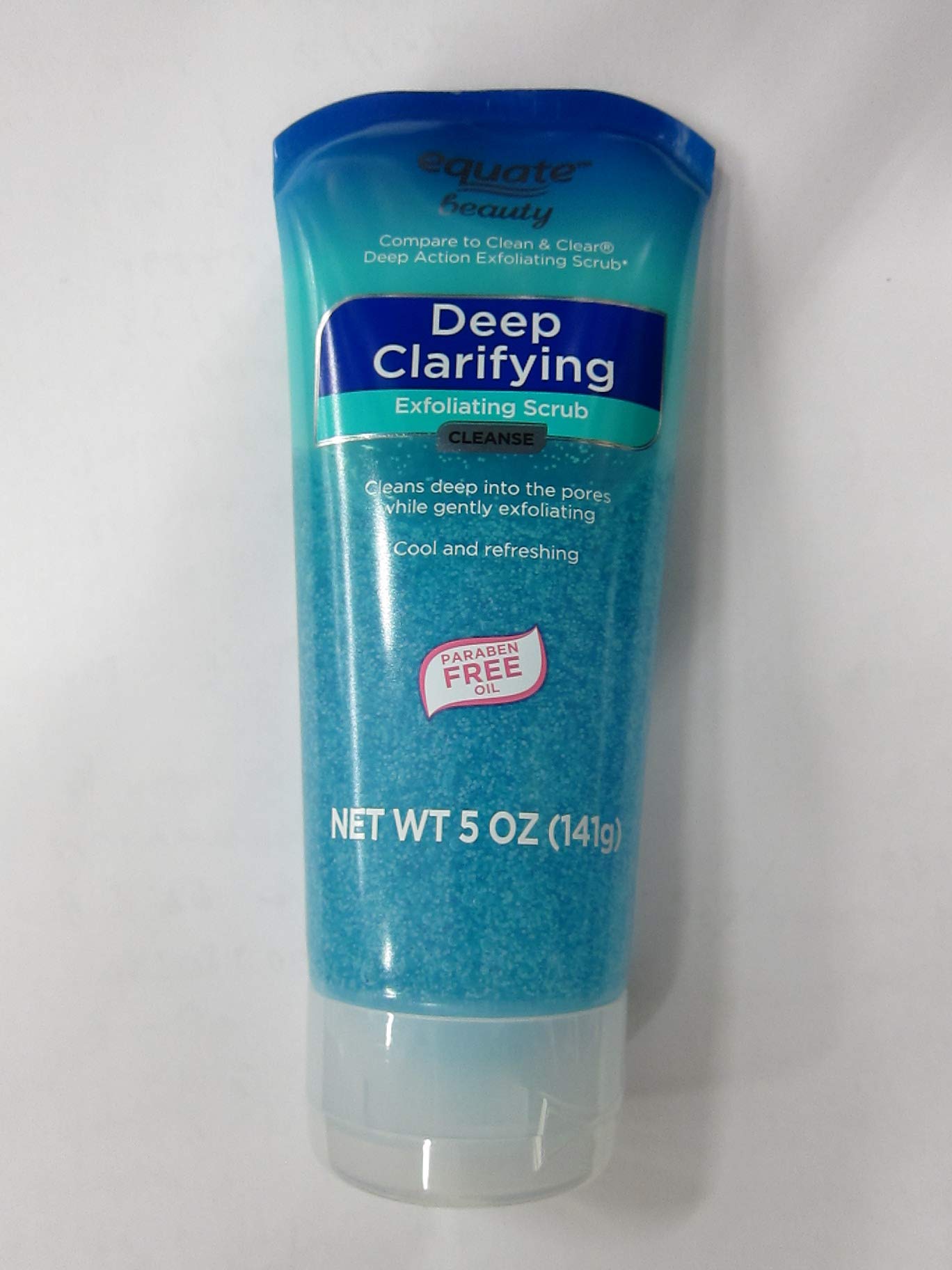 Equate Beauty Deep clarifying Exfoliating Scrub Facial Cleanser, - Equate Beauty
