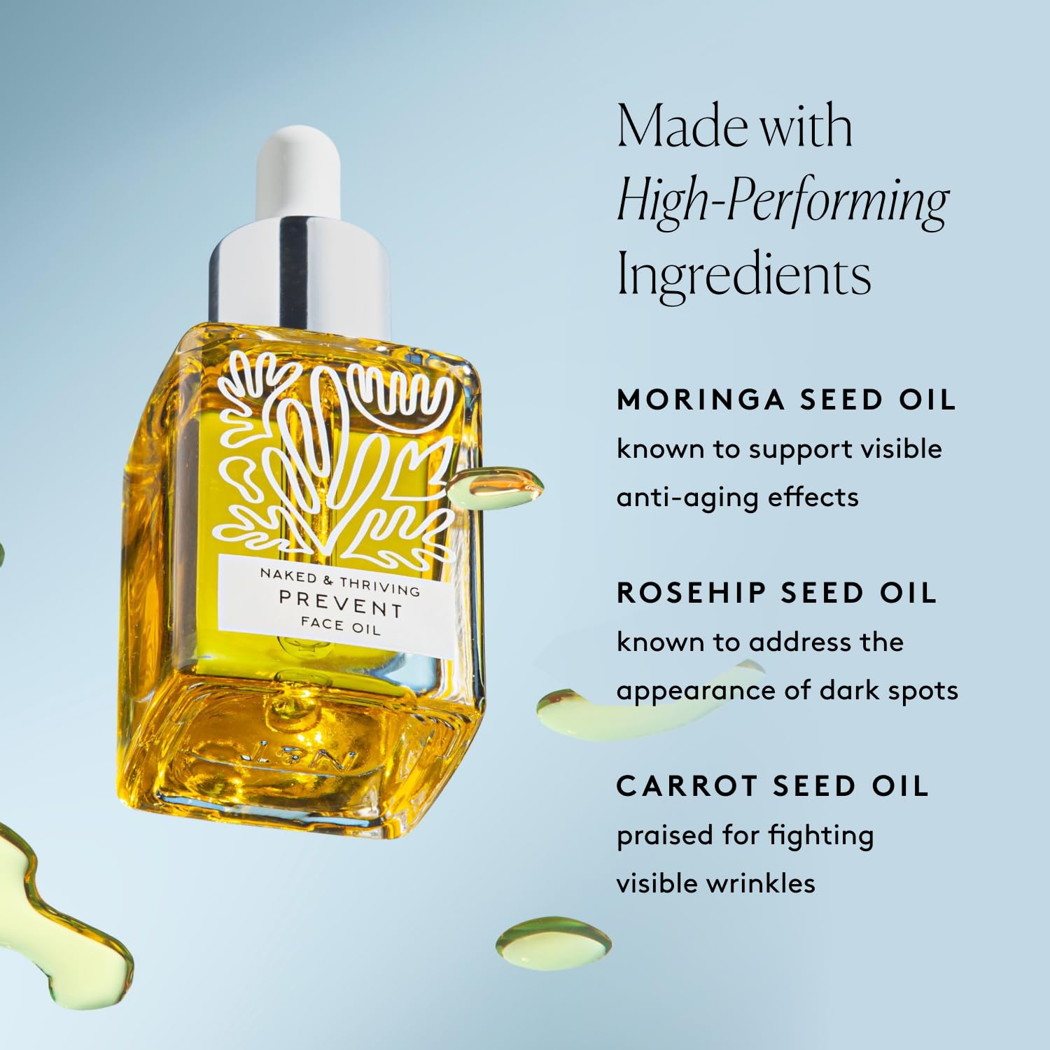 Naked & Thriving Prevent Anti - Aging Facial Oil Vegan & Naturally Der - Naked & Thriving Official Product View 7
