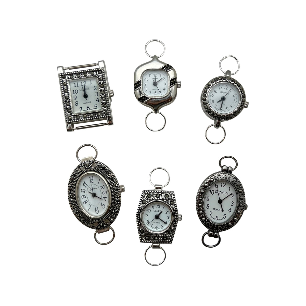 NIMI 5 Piece Elegant Colorful Watch Face Set for Beading and - NIMI Official Imagery - 4