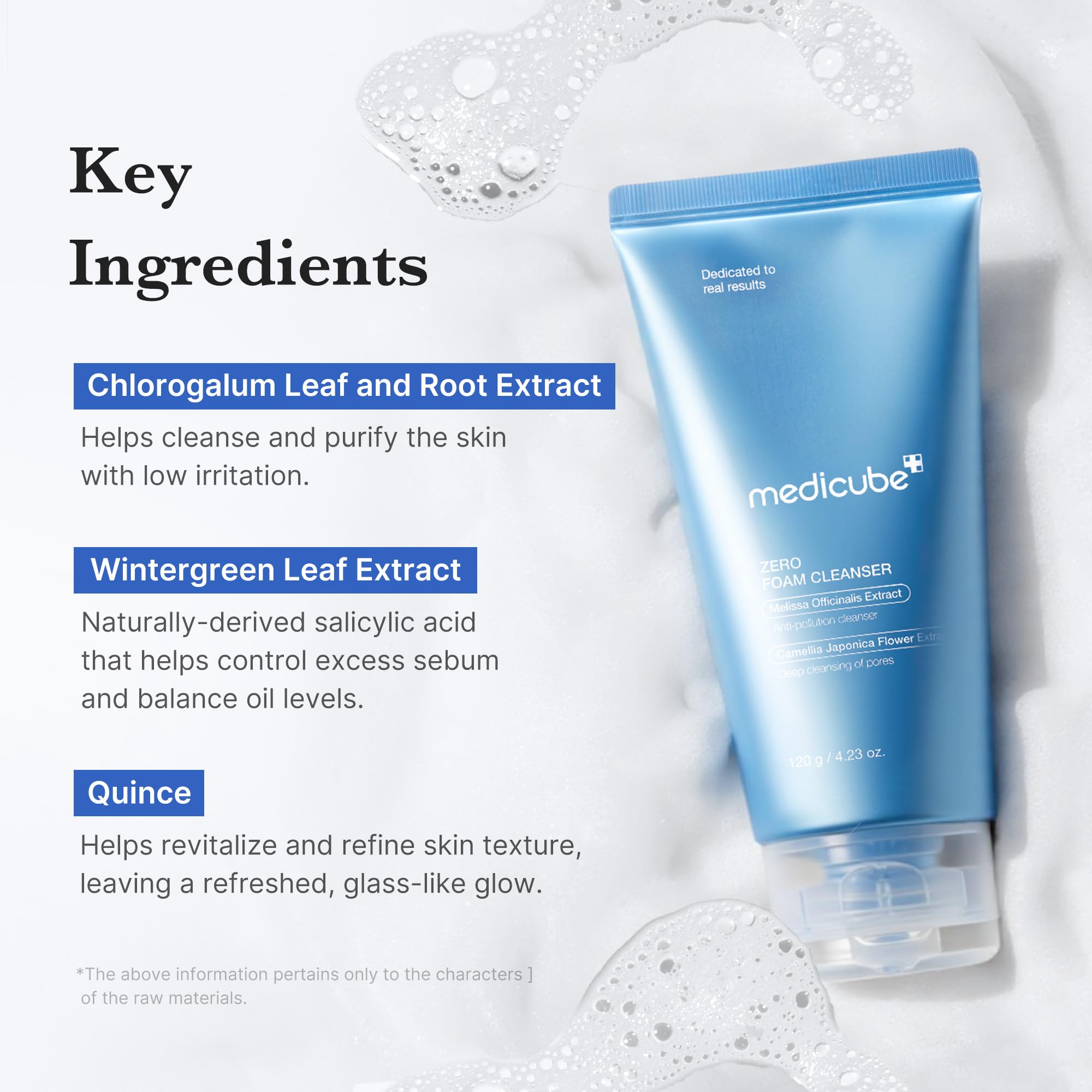 medicube Facial Cleanser Zero Foam Cleanser for Pore Excess - medicube Official Product Imagery - 5