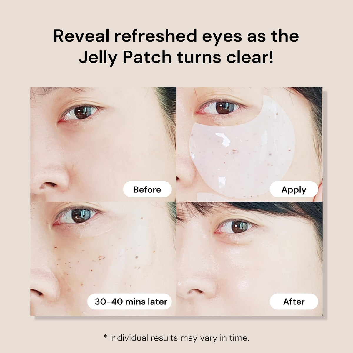 THANKYOU FARMER Rice Pure Vegan Jelly Eye Patches 2 Sizes 60 - THANKYOU FARMER Official Imagery - 8