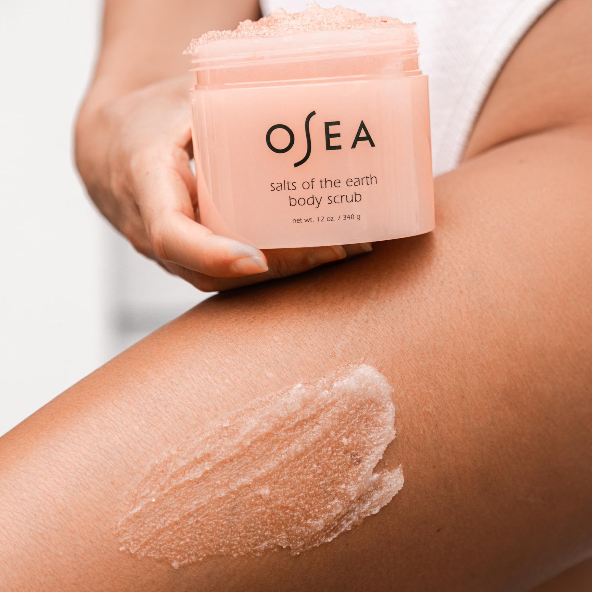OSEA Salts of the Earth Body Scrub - Pink Himalayan Salt Scrub Gentle Body - OSEA Official Product View 3