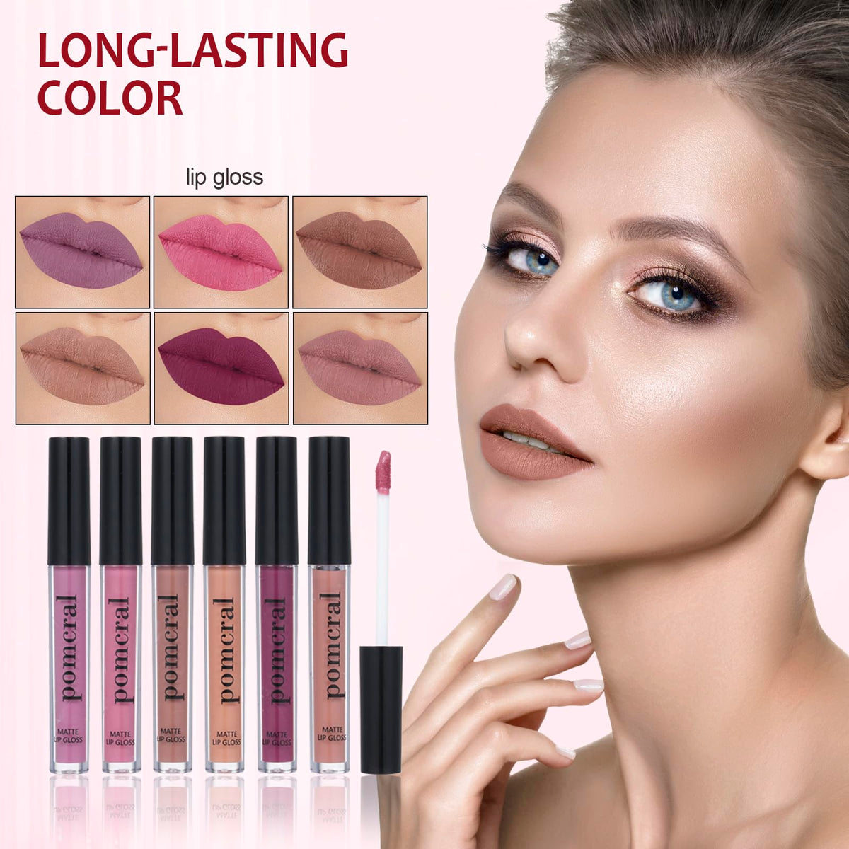Makeup Kit For Women Full Kit Eyeshadow Eyeliner lipgloss - pomcral Official Imagery - 7