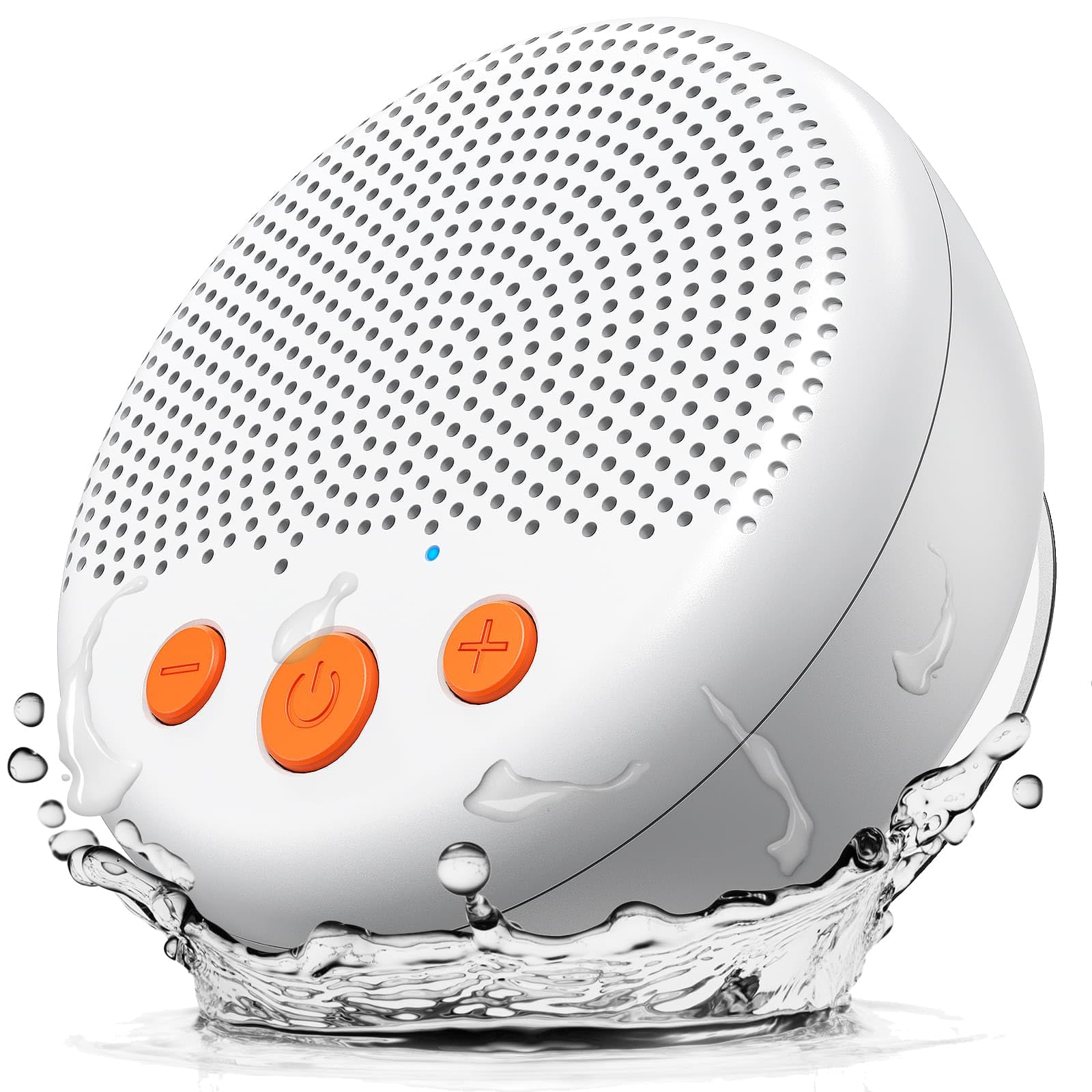 LENRUE Shower Speaker, Bluetooth Waterproof Speaker Wireless, - Product Imagery