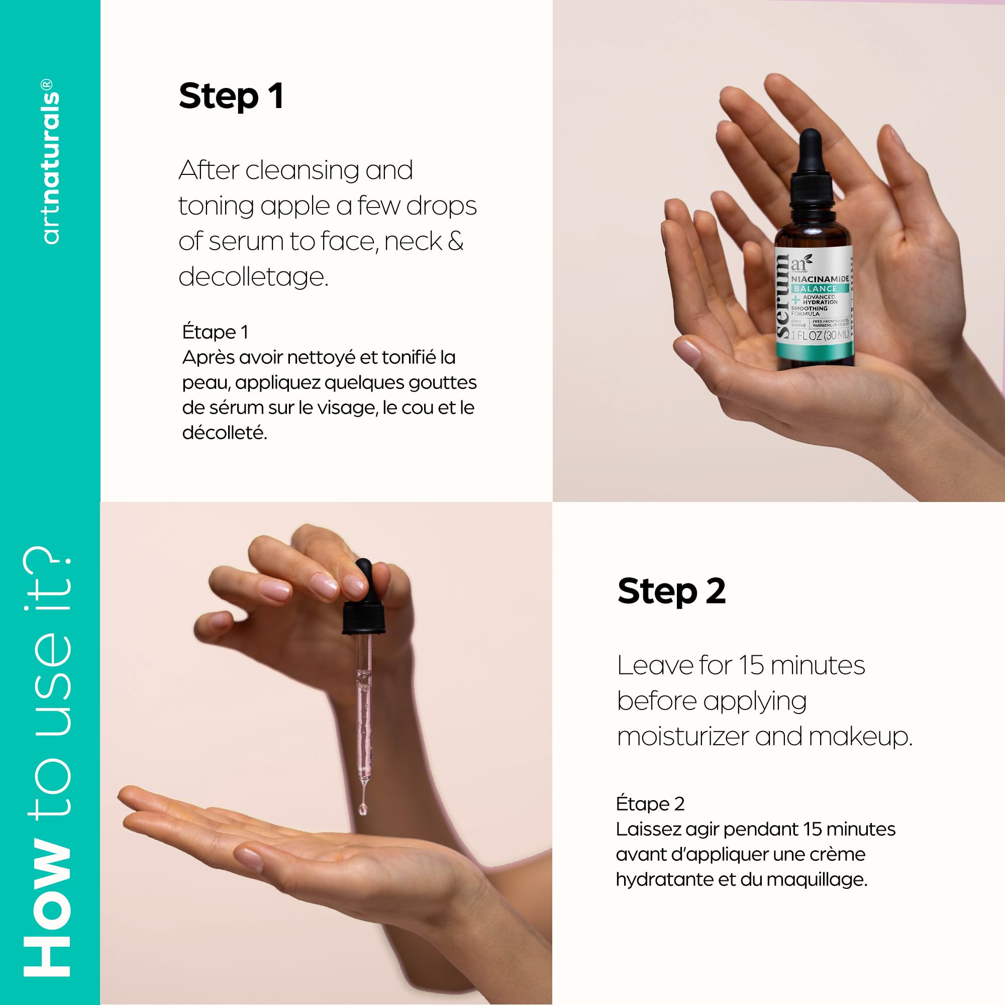 ArtNaturals Hyaluronic Acid Serum, 1 fl oz - Artnaturals Official Product View 6