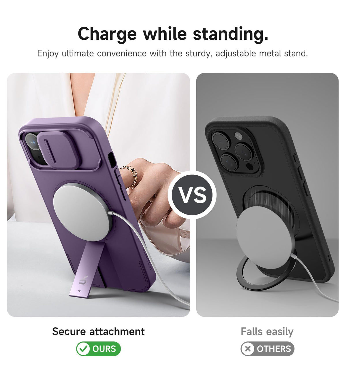 SURITCH for iPhone 13 14 Case with Magnetic Camera Slide - SURITCH Official Imagery - 6