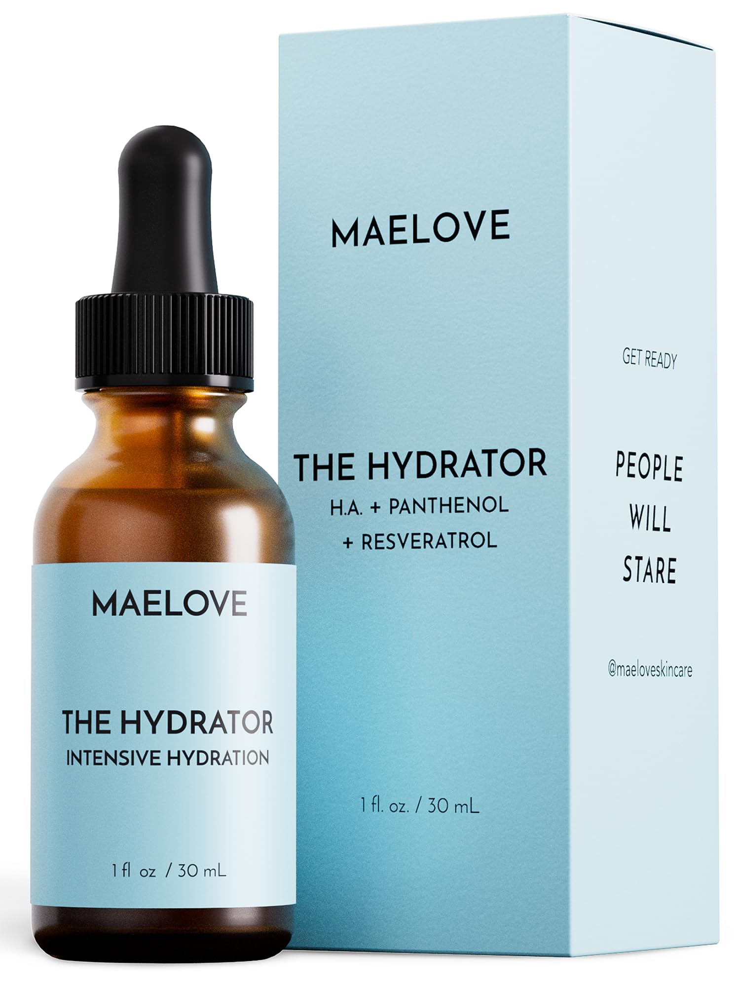 MAELOVE Hydrator Hyaluronic Acid B5 Serum with Resveratrol - MAELOVE Official Imagery - 2