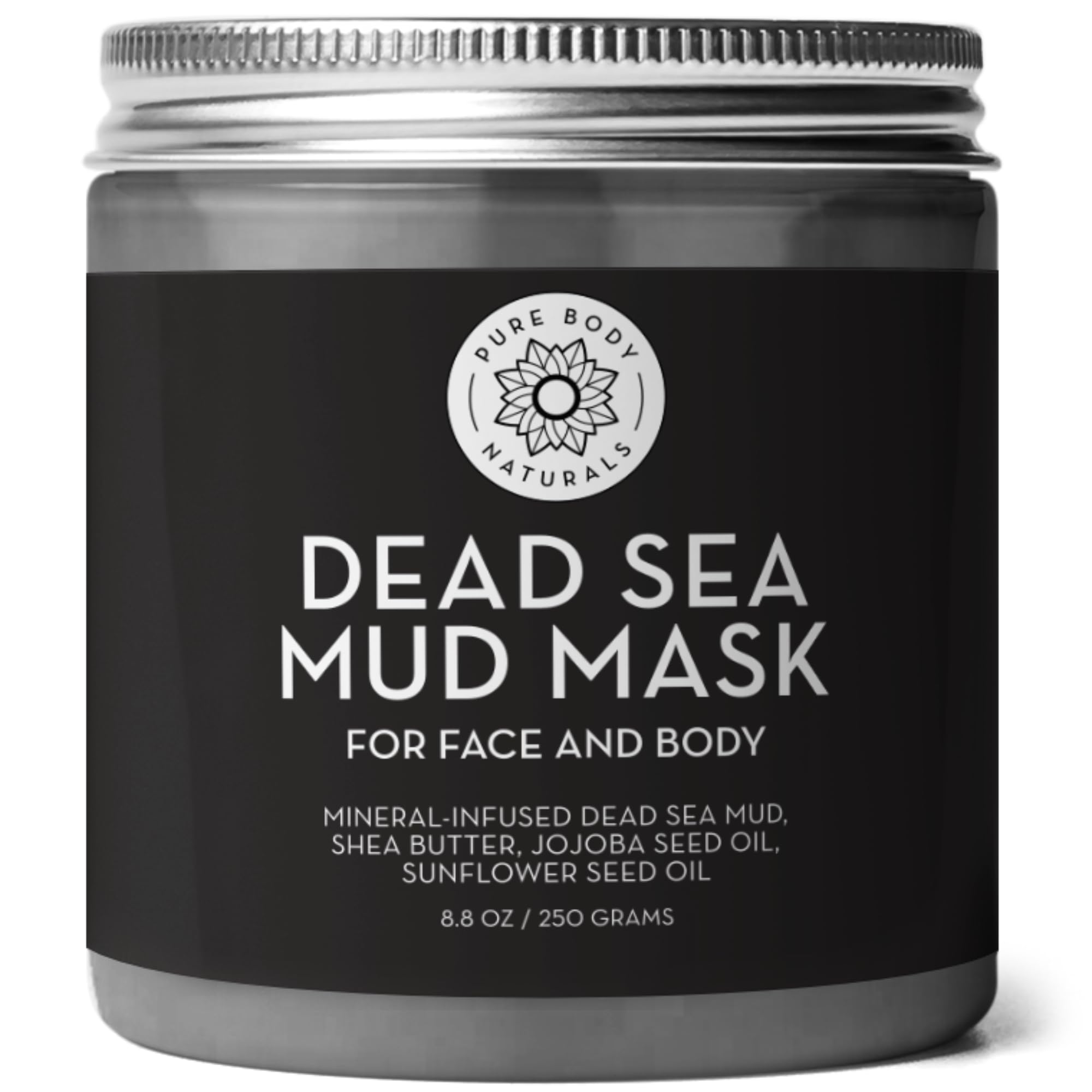 Dead Sea Mud Mask, 8.8oz - Pure Body Naturals