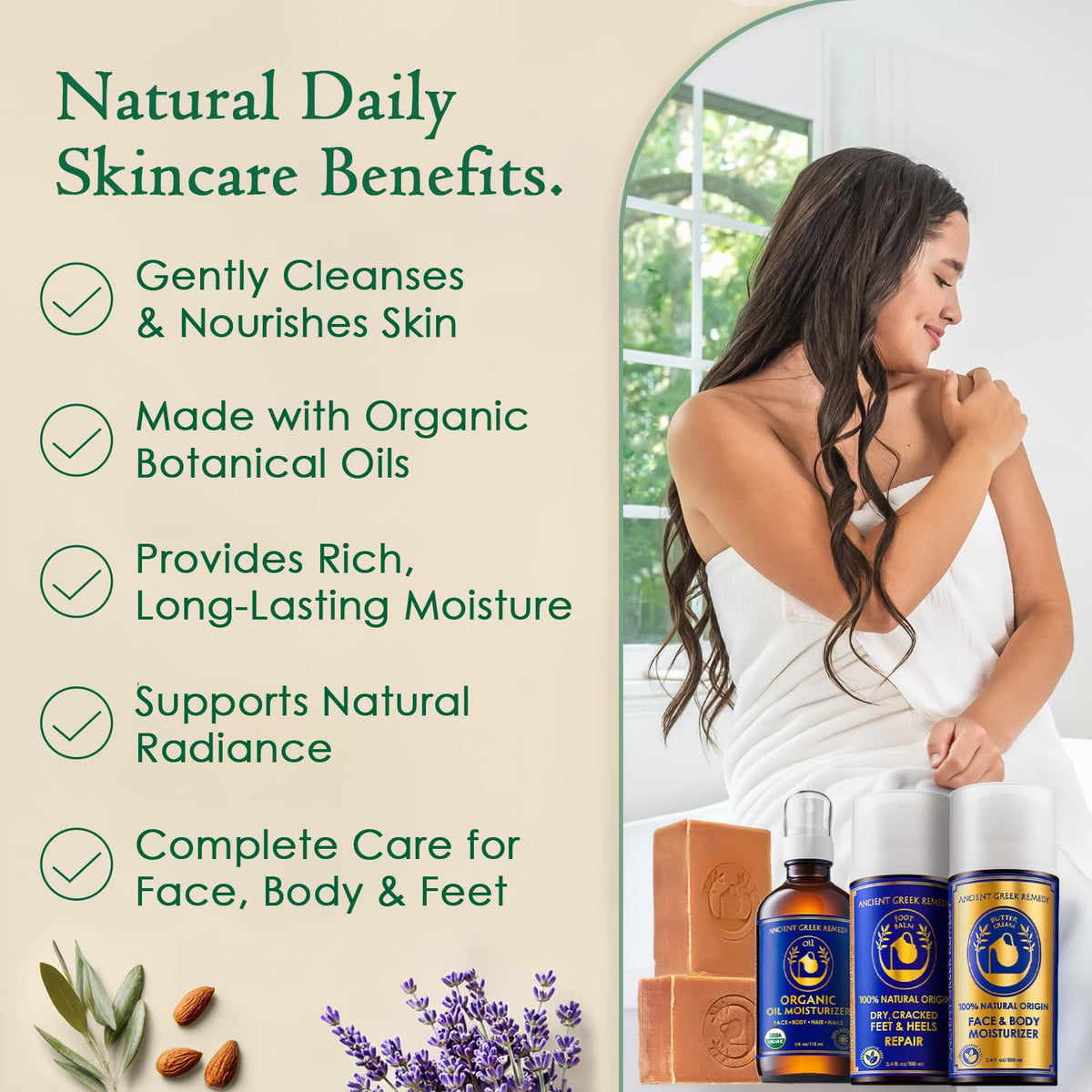 Ancient Greek Remedy Organic Skincare Gift Set - Ancient Greek Remedy Official Imagery - 5