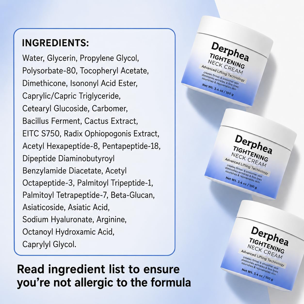Advanced Neck Cream for Tightening and Firming - DERPHEA Official Imagery - 8