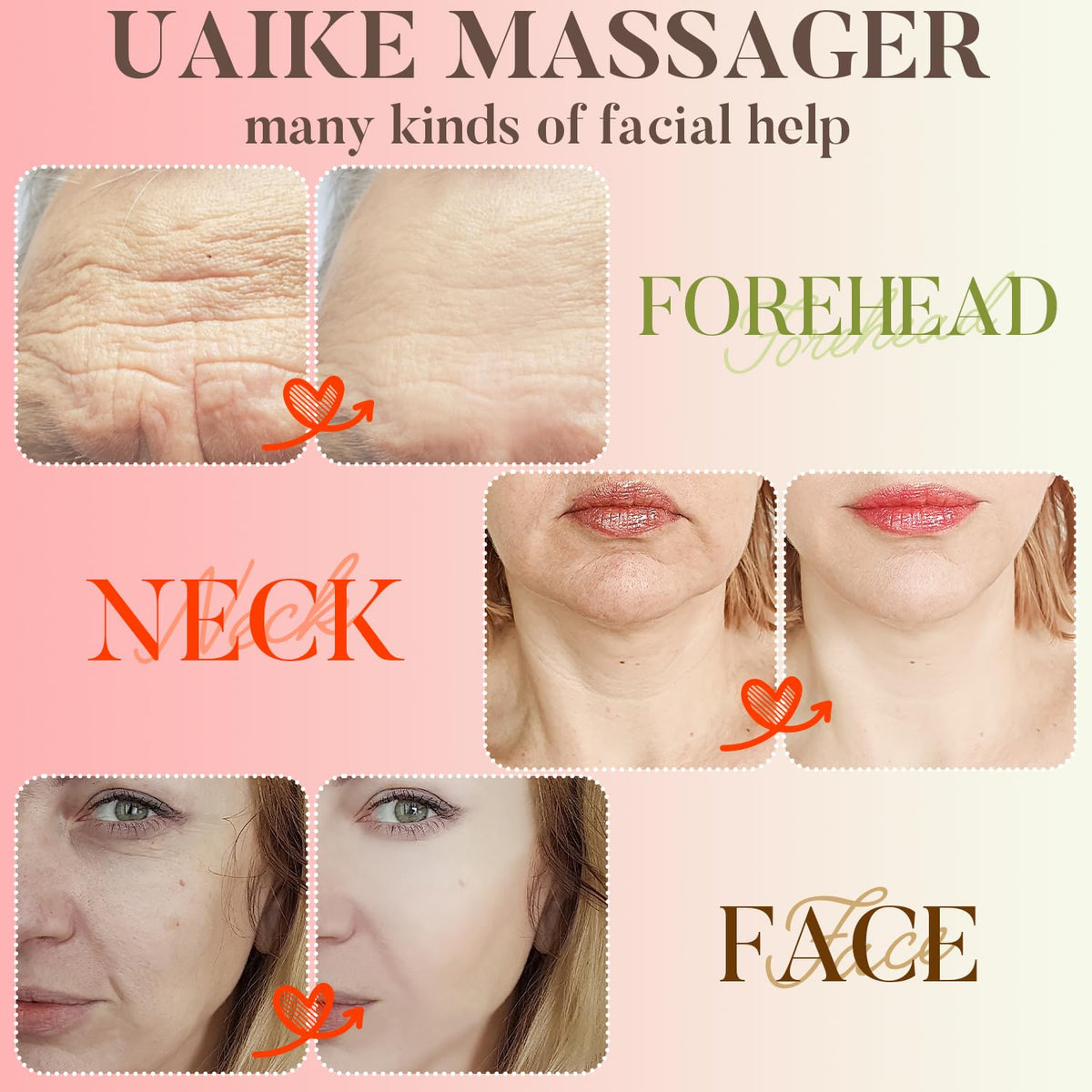 Uaike Red Light Therapy Device for Face Home Use - Uaike Official Imagery - 4