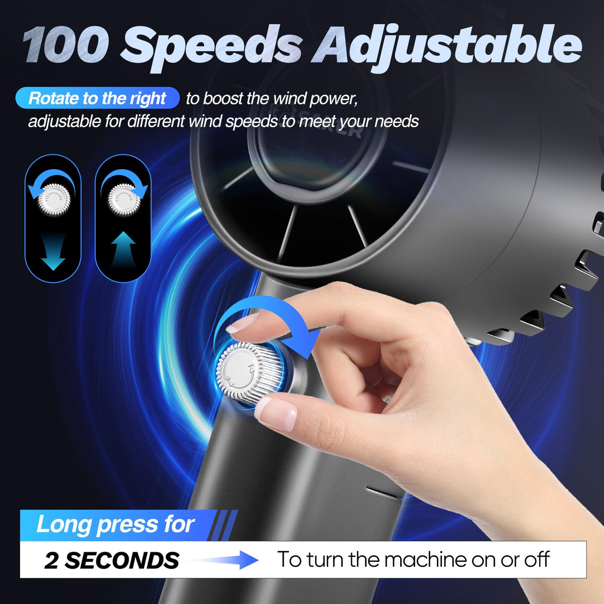Saker Handheld Turbo Fan - Saker Official Imagery - 6