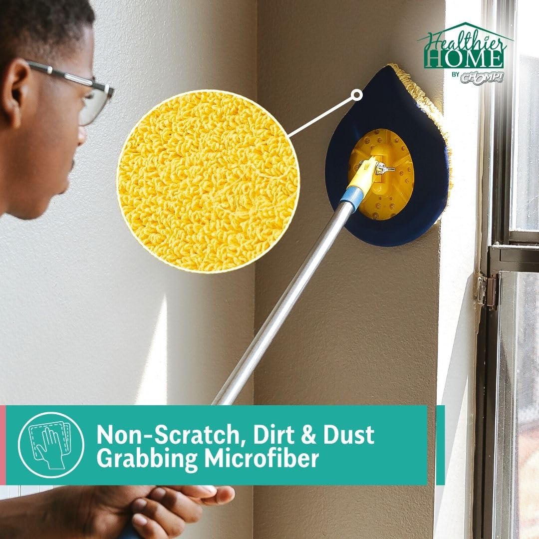 CHOMP Long Handle Wall Cleaner 5 Minute CleanWalls - CHOMP! Official Imagery - 7