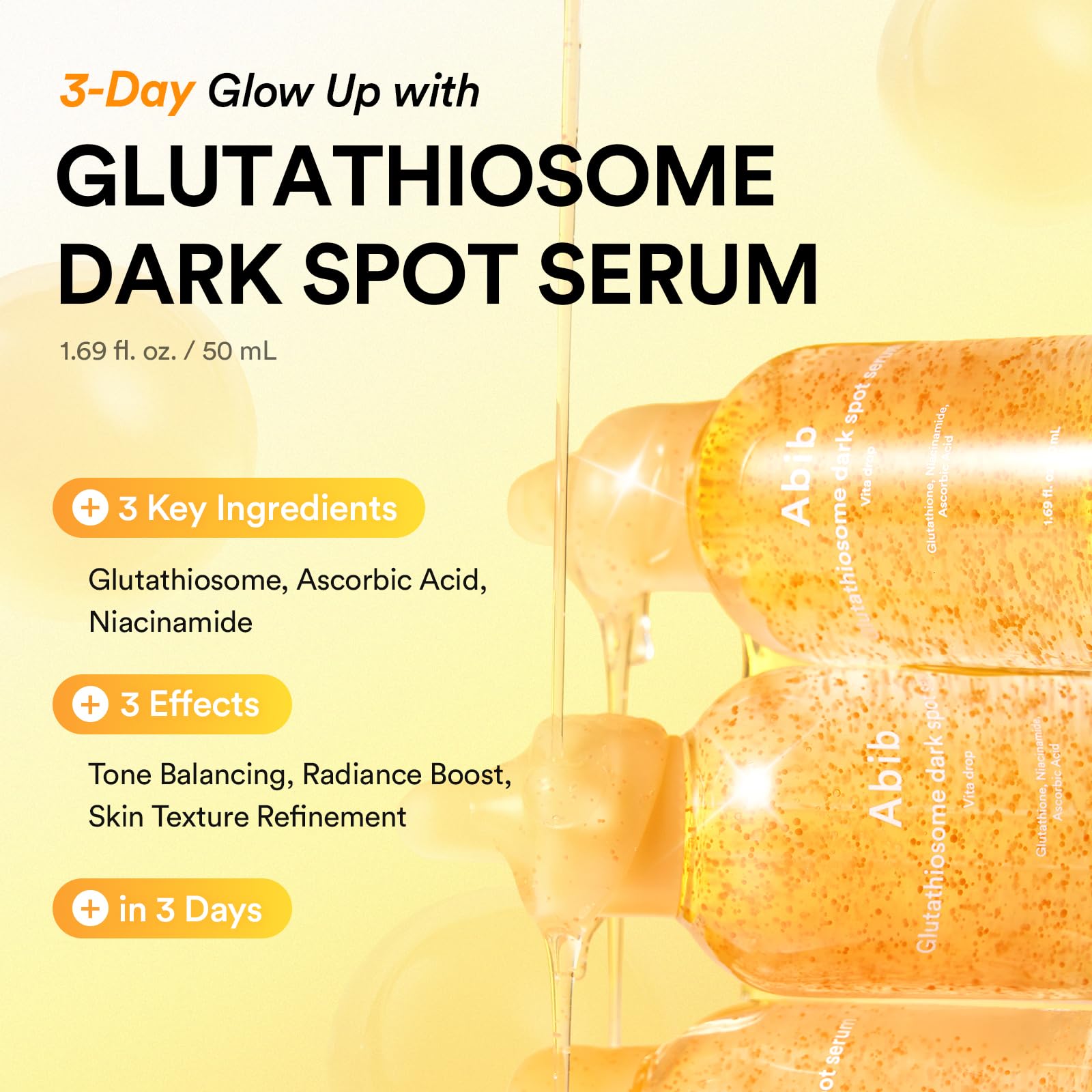 Abib Glutathiosome dark spot serum Vita drop &amp; Glutathiosome - Abib
