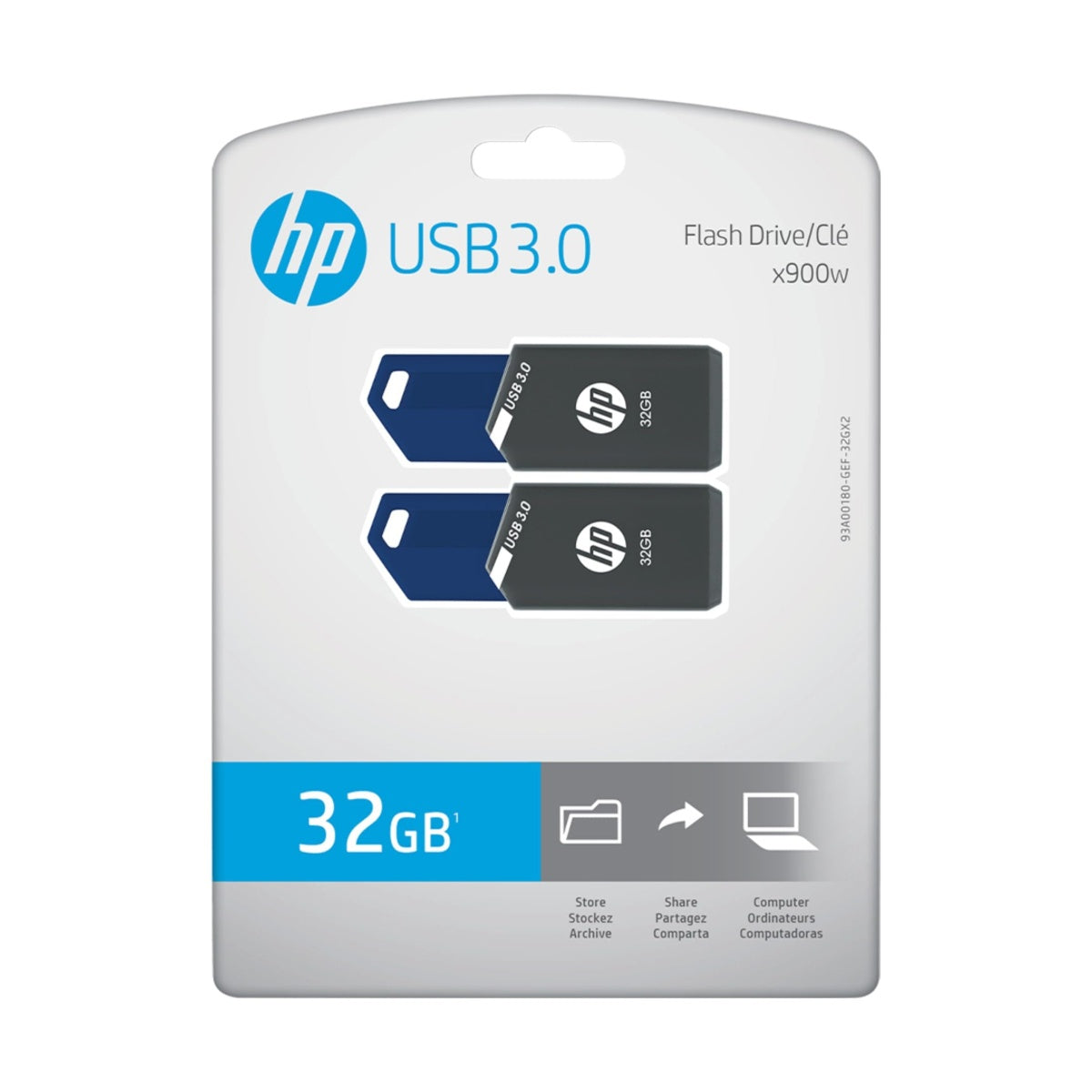 HP x900w USB 3.0 Flash Drives - High Quality Official View - View 9
