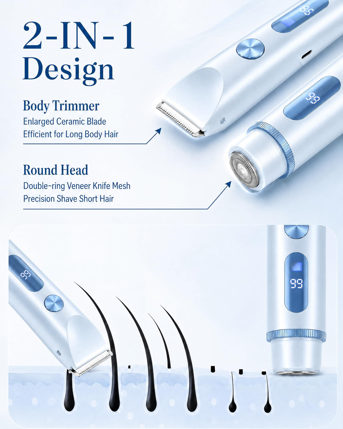Bikini Trimmer for Women - AiooTisu Official Imagery - 3