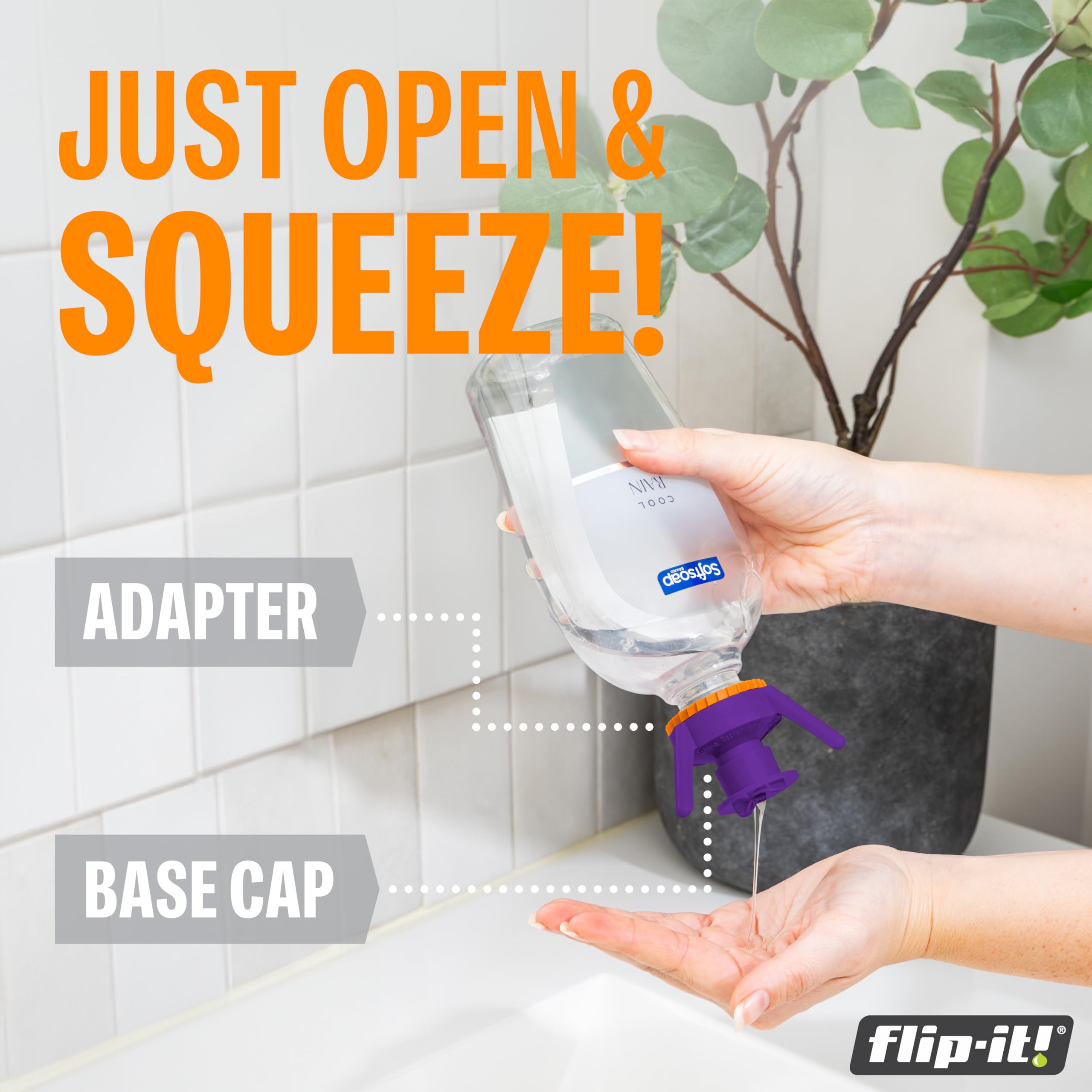 Flip-It! Bottle Emptying Kit – 6 Bottle Pack - No more wasted product - View 5