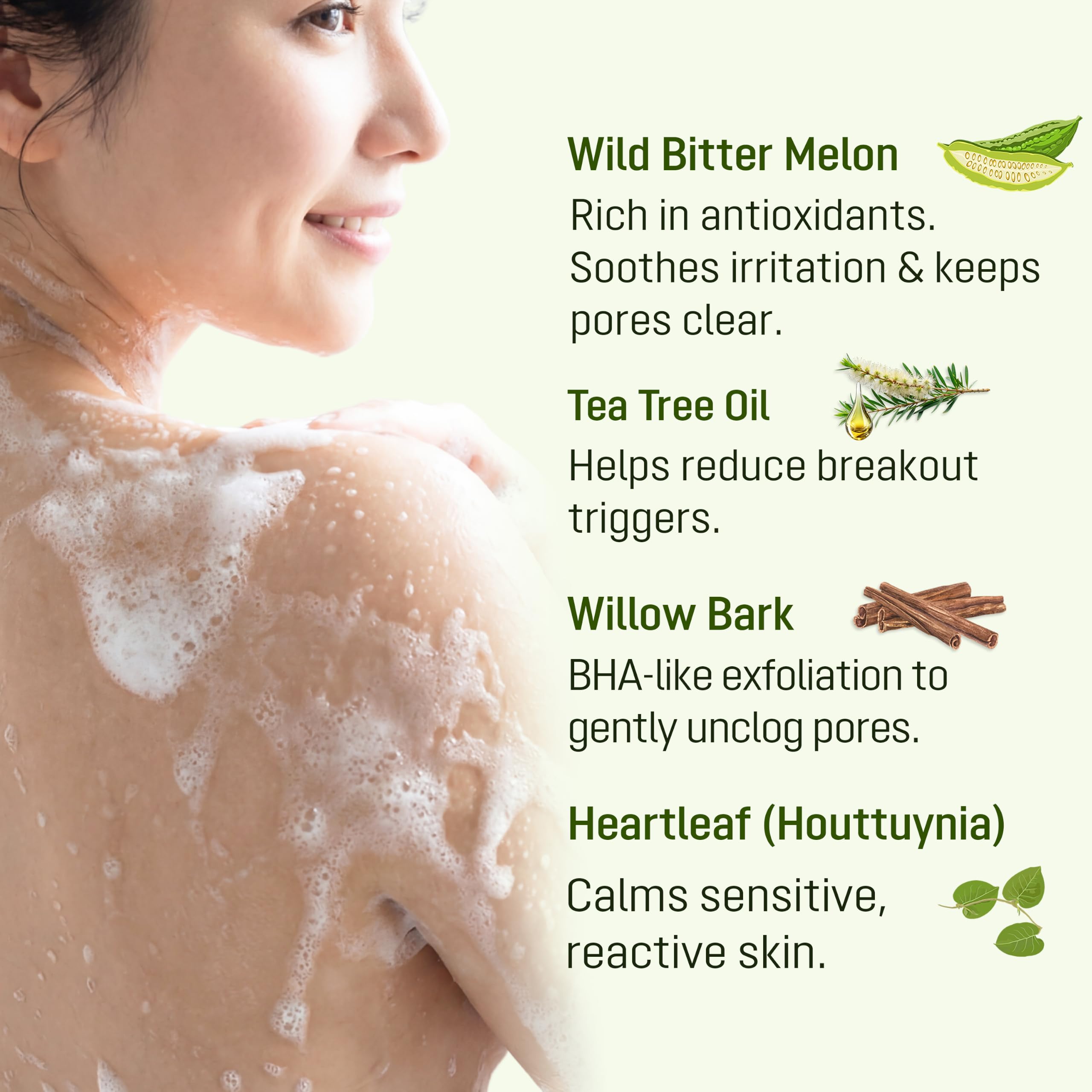 ABERA High Performance Folliculitis Treatment Body Wash Wild - ABERA Official Imagery - 6