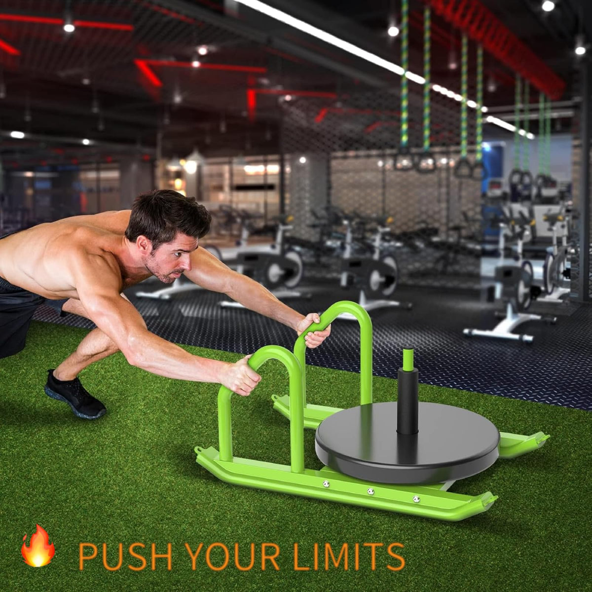 Kipika Weight Sled Workout Sled Fitness Strength Training - Kipika Official Imagery - 4