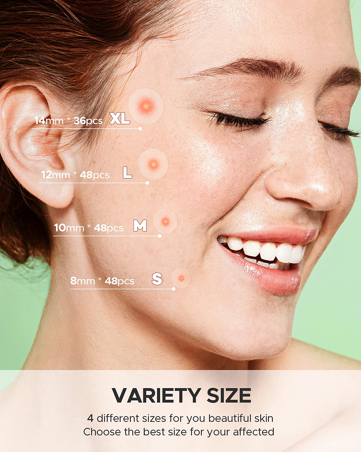 Acne Pimple Patch FSA Eligible Invisible Hydrocolloid Acne - ZATKTK Official Imagery - 5