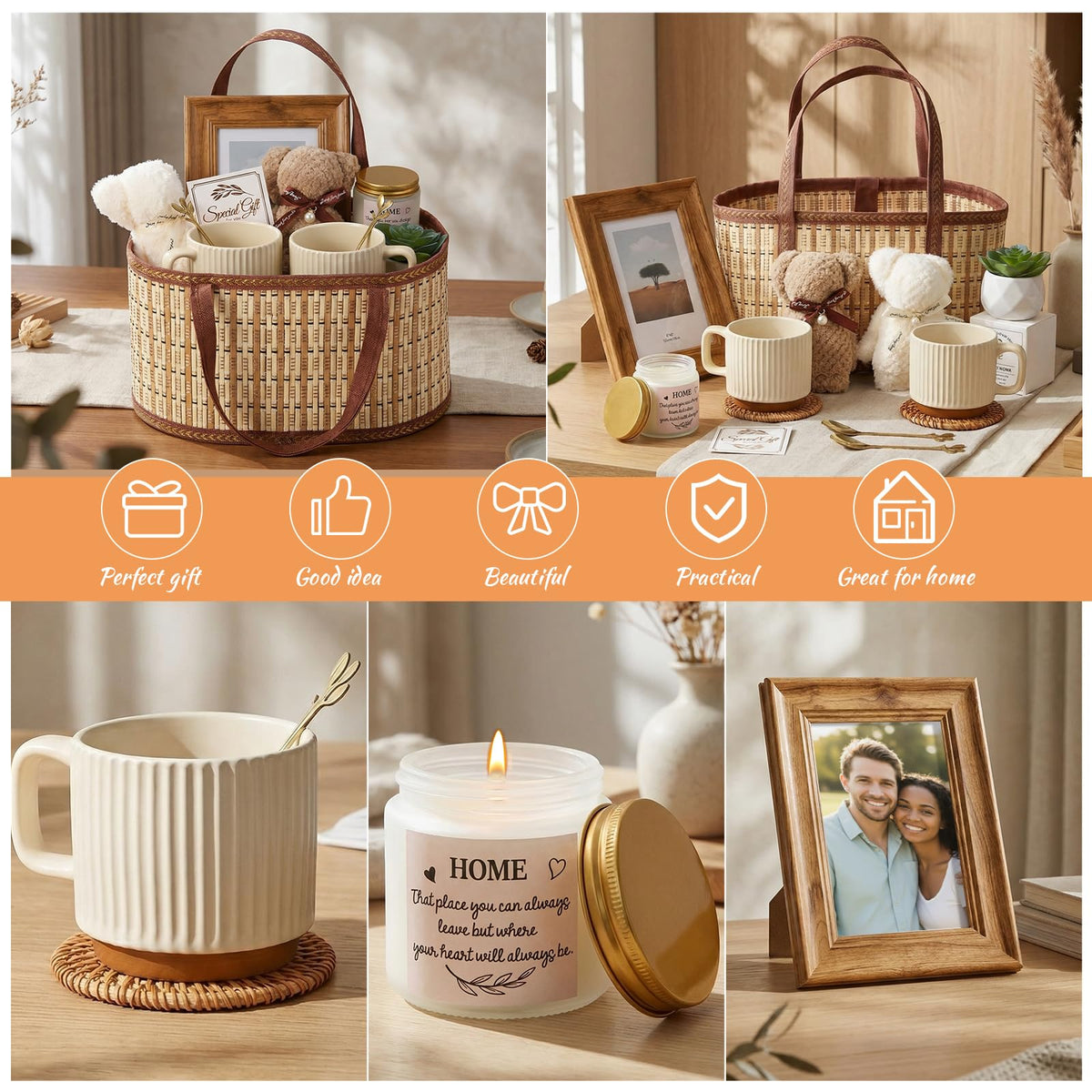 House Warming Gifts New House Basket Warmly - RimCereal Official Imagery - 4