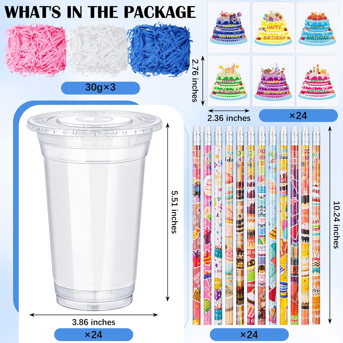 Qinyoung 24 Set Classroom Birthday Gift for Student Happy - Qinyoung Official Imagery - 4