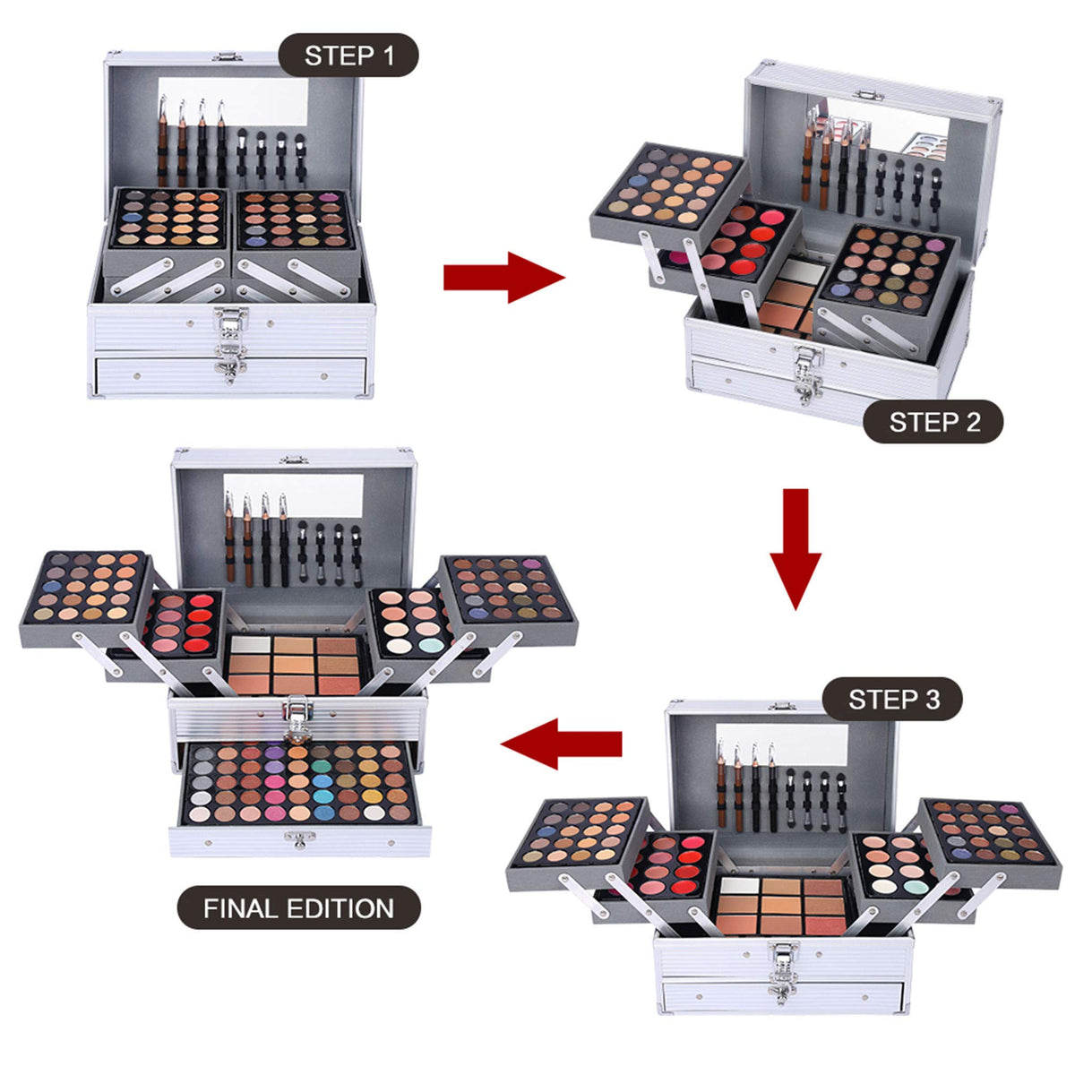 Makeup Gift Set For Women Girls All in One Full Makeup Kit - CHARMCODE Official Imagery - 5