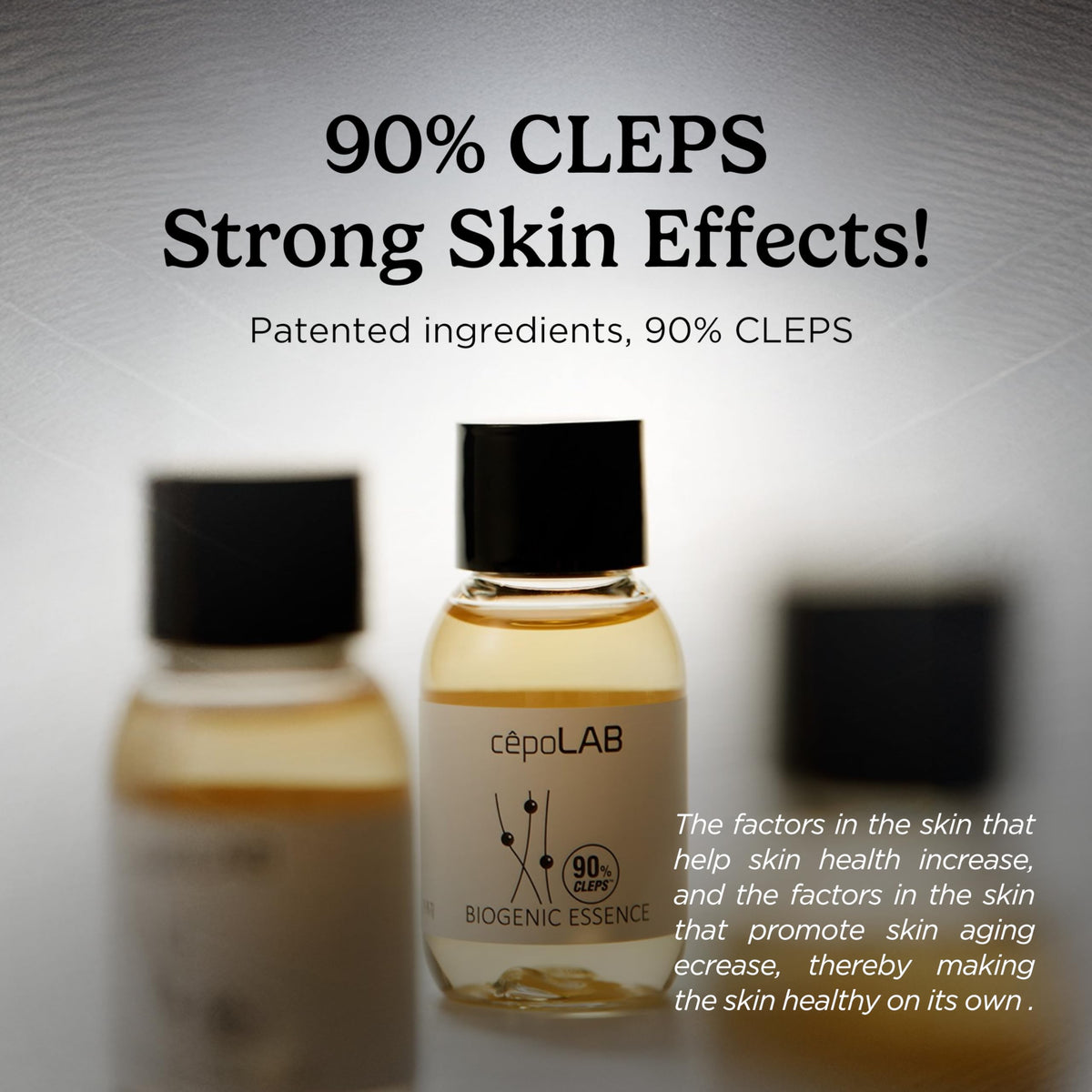 Biogenic Essence 90 CLEPS Hydrating Face Serum Korean - CEPOLAB Official Imagery - 7