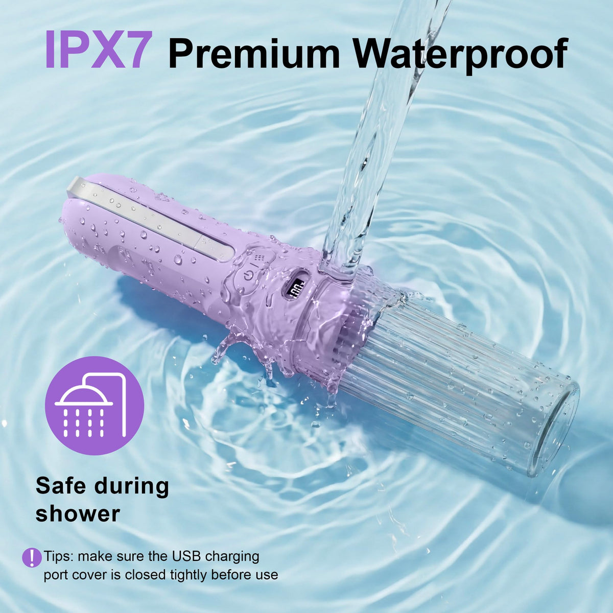 Electric Portable Bidet for Travel Women Feminine Care - WeWi HLTH Official Imagery - 7