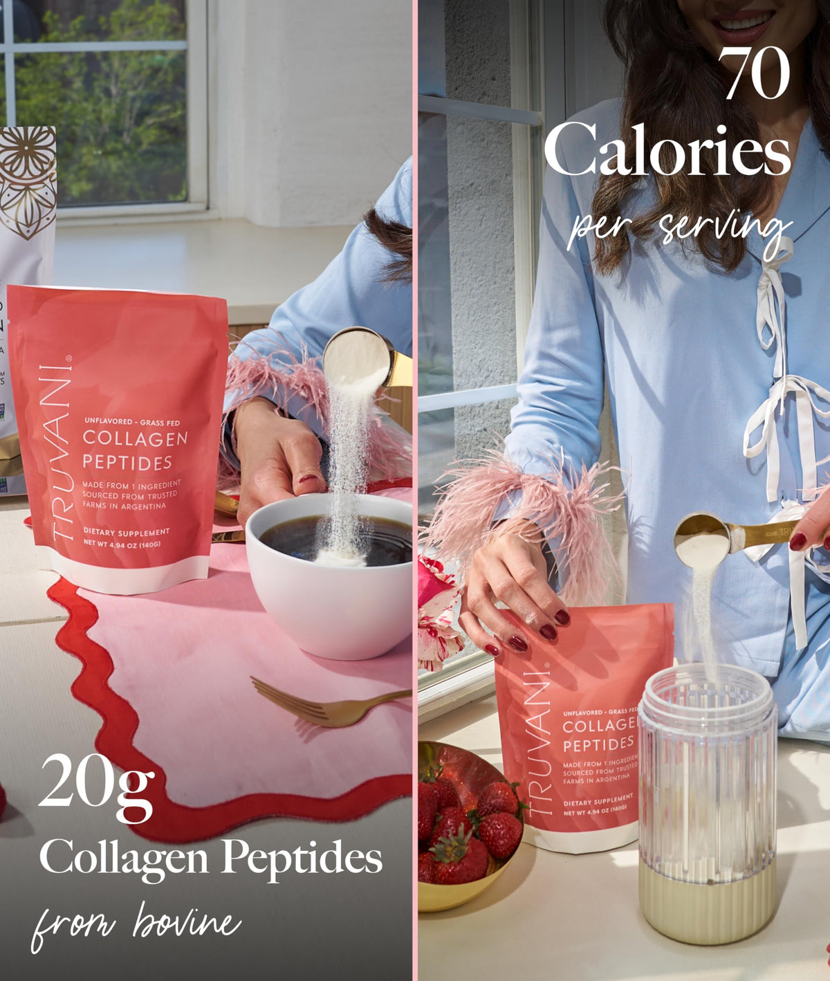 Truvani Hydrolyzed Collagen Peptides - Truvani Official Imagery - 6