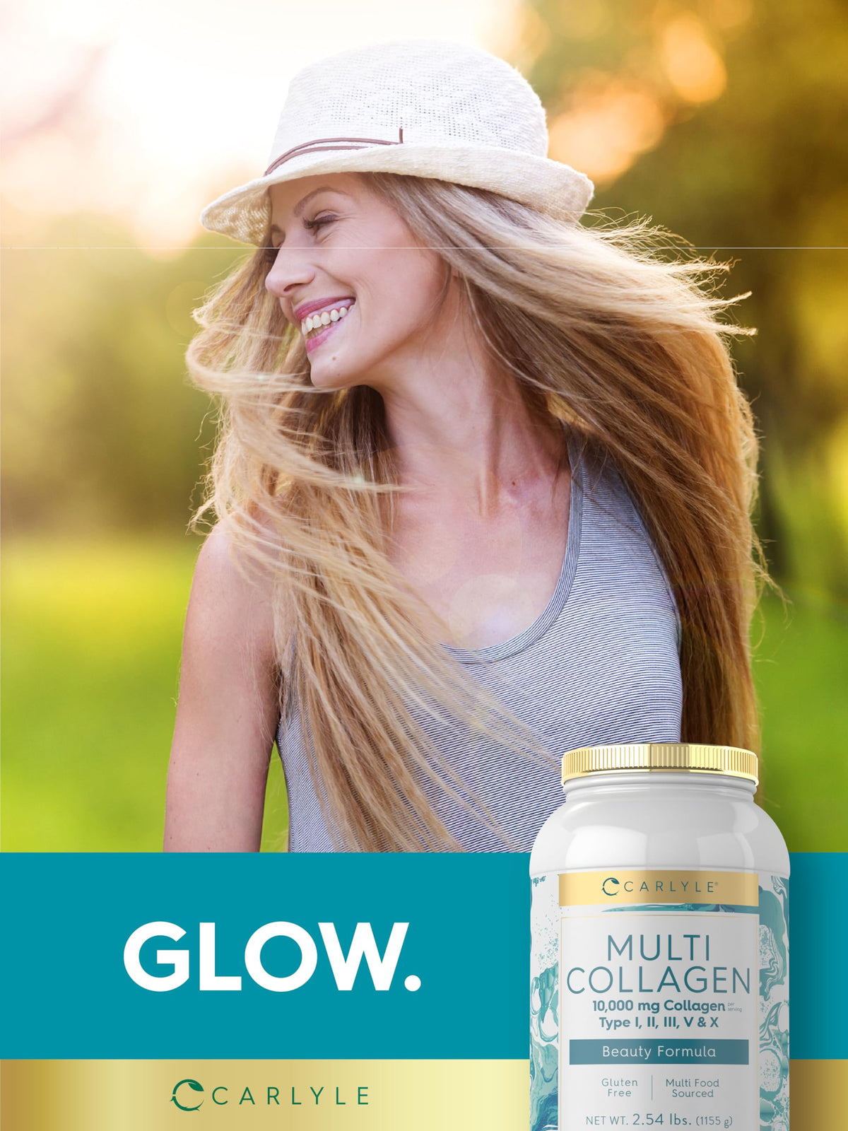 Carlyle Multi Collagen Peptides Powder 40 oz - Carlyle Official Imagery - 7