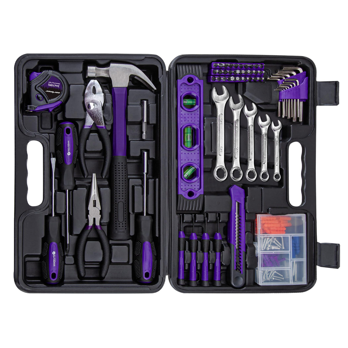 CARTMAN 152 Piece Household Tool Set Orange Hand Kit With - CARTMAN Official Imagery - 8