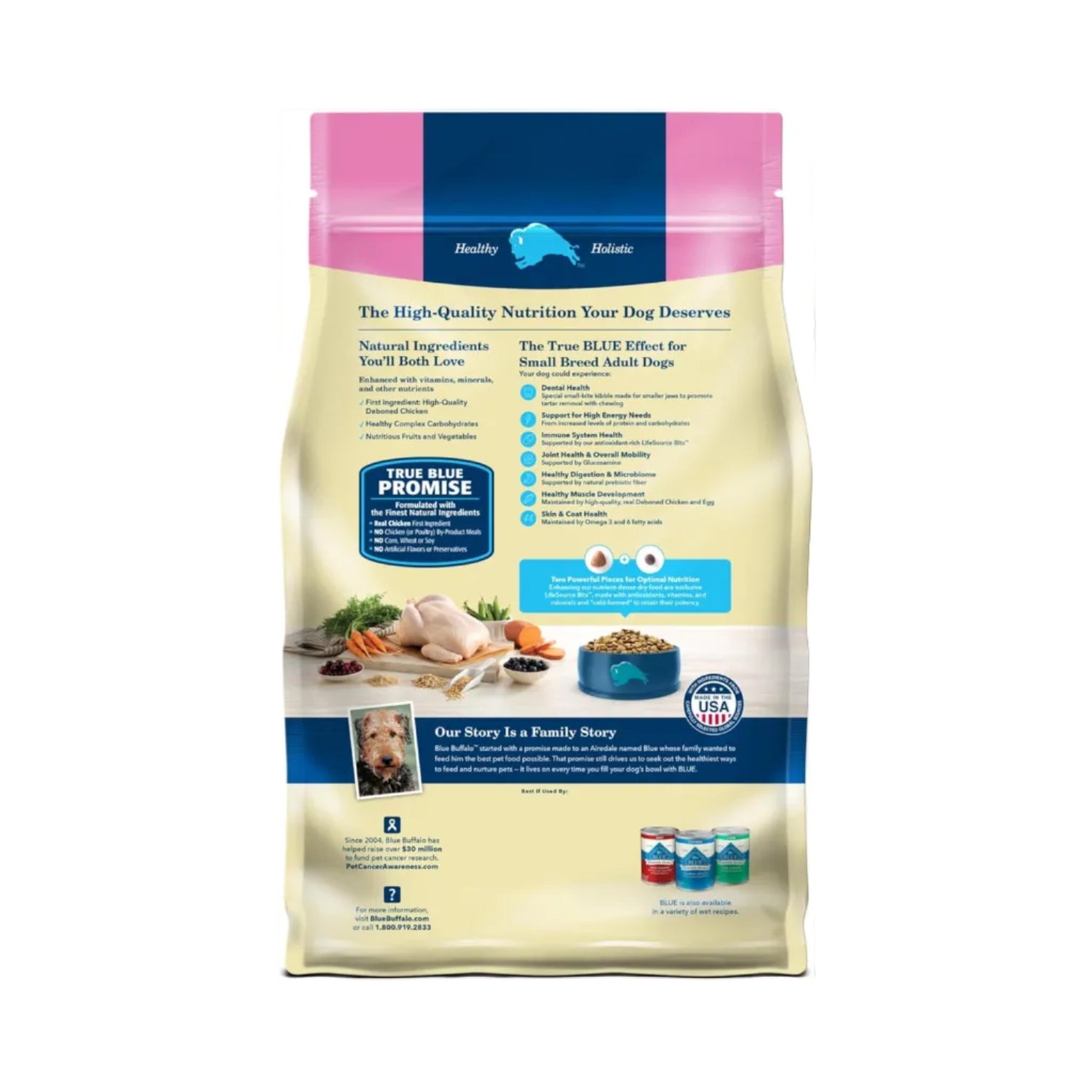 Blue Buffalo Life Protection Formula Adult Dry Dog Food, Helps Build